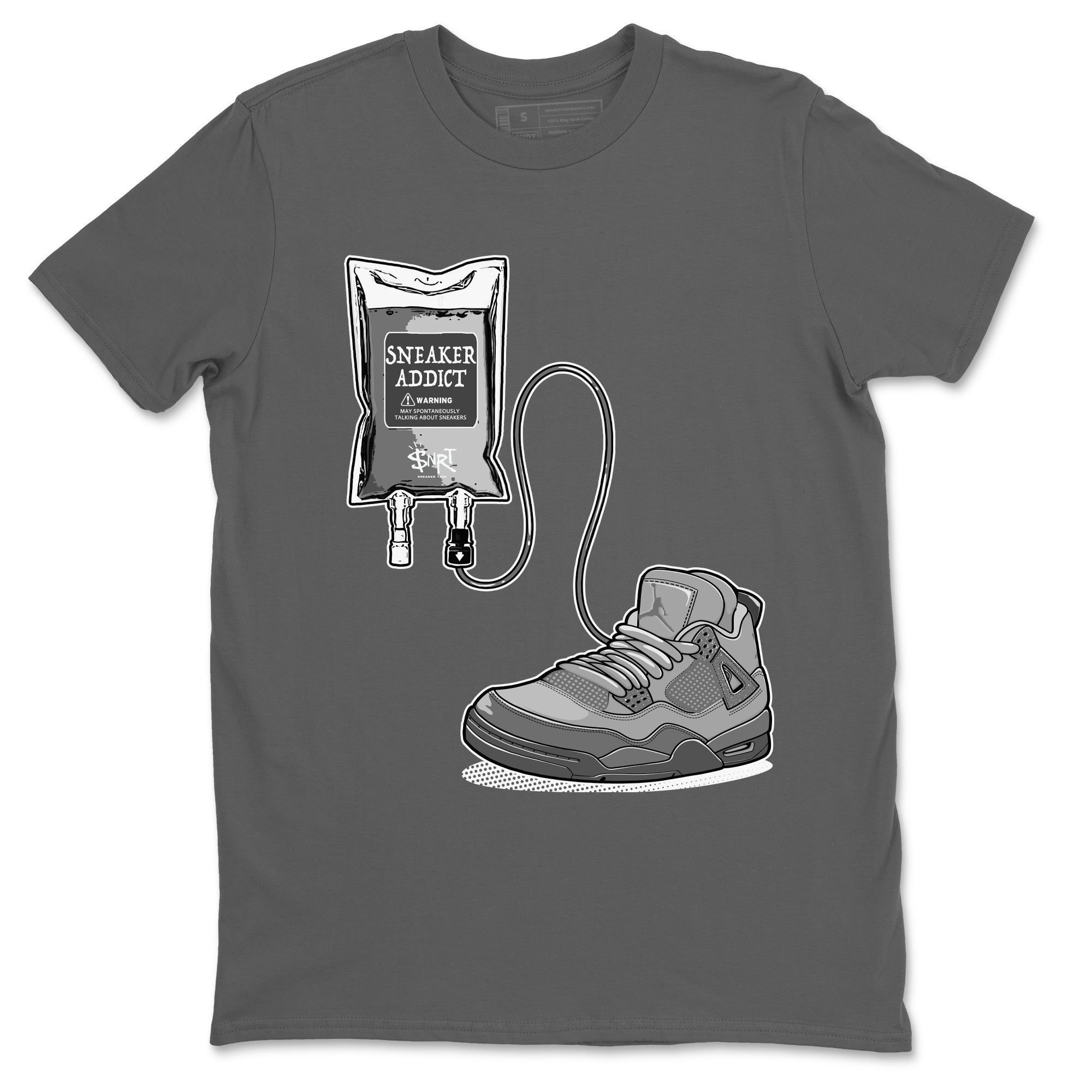 snkmatch Therapy snkmatch Tees - Air Jordan 4 Wet Cement
