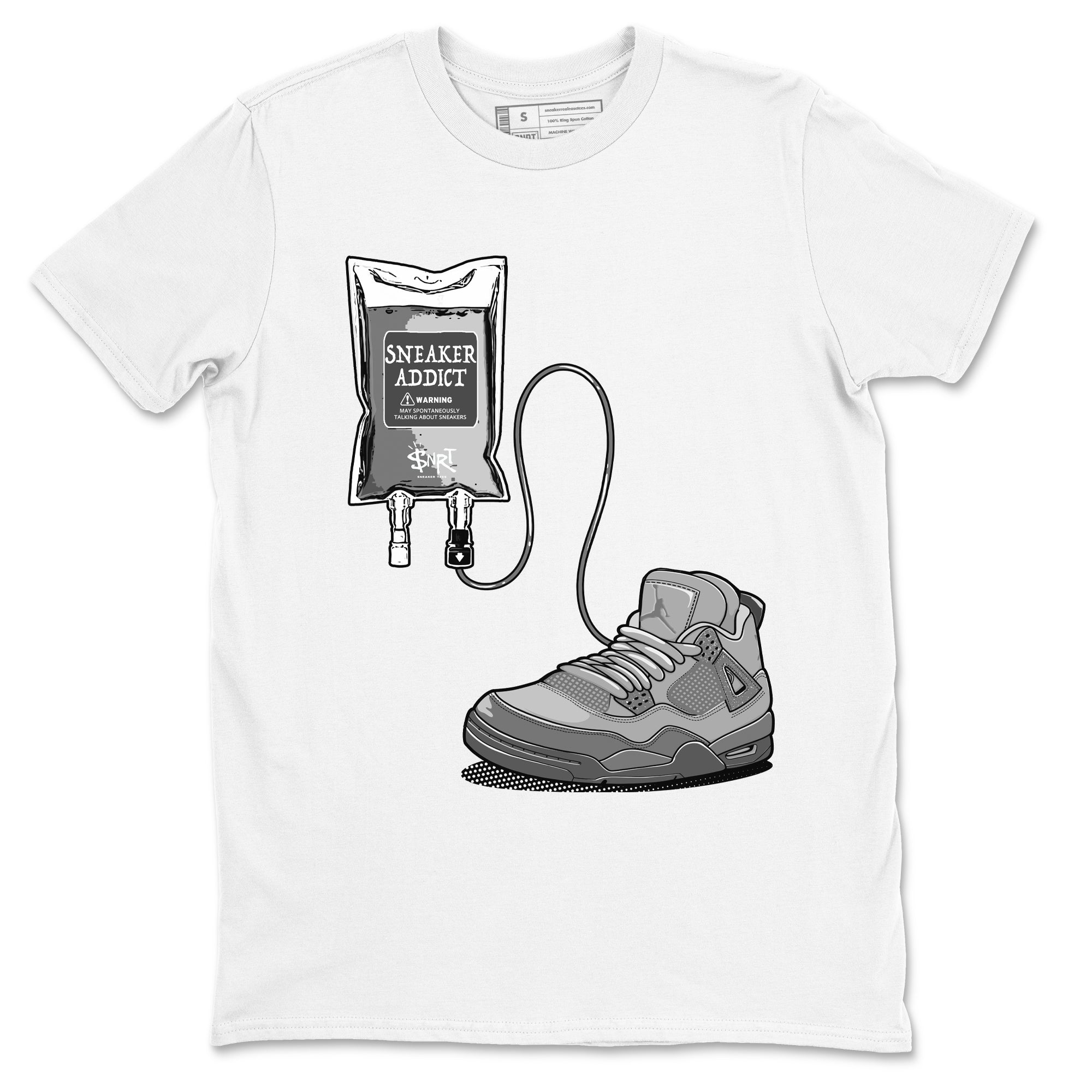 snkmatch Therapy snkmatch Tees - Air Jordan 4 Wet Cement