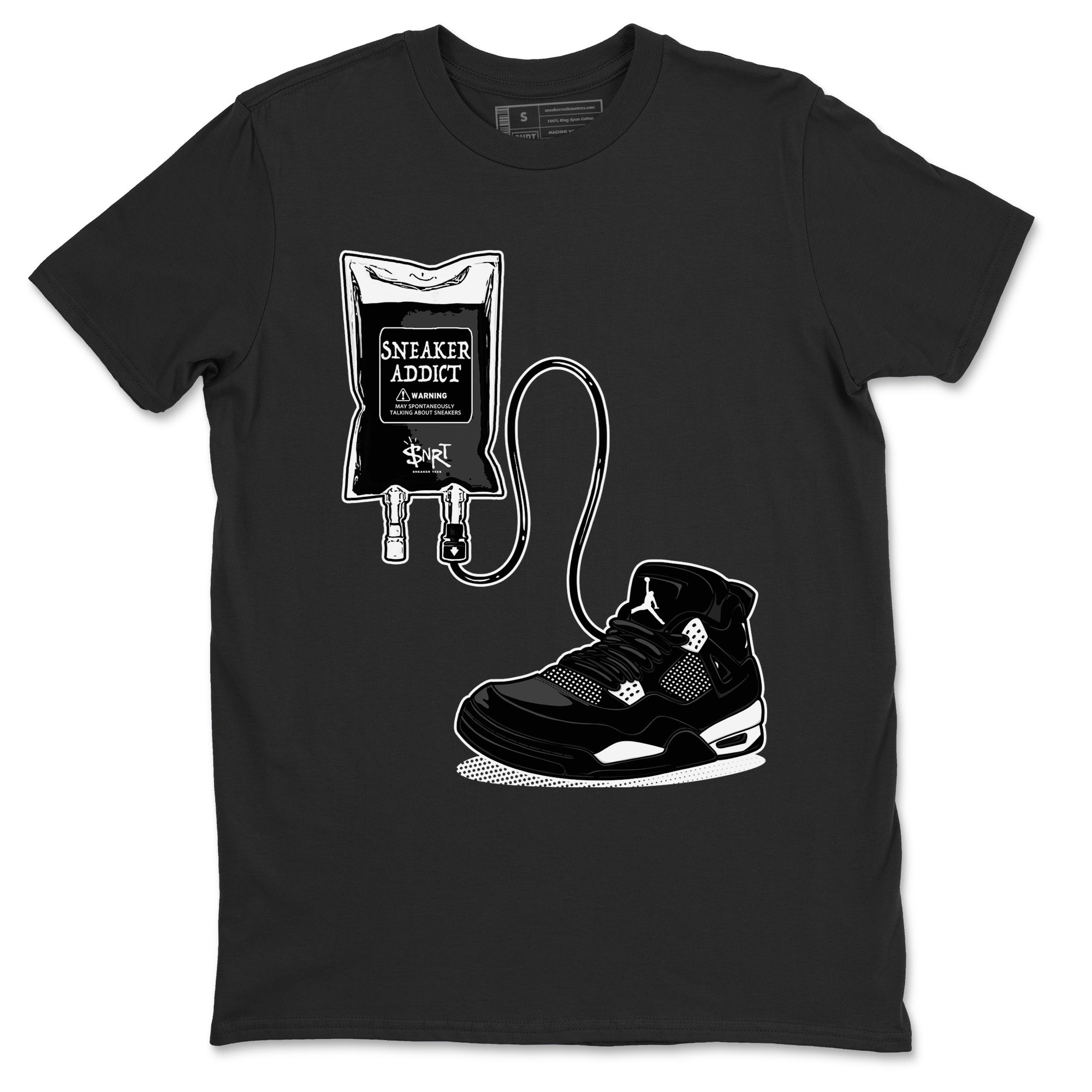 snkmatch Therapy snkmatch Tees - Air Jordan 4 White Thunder