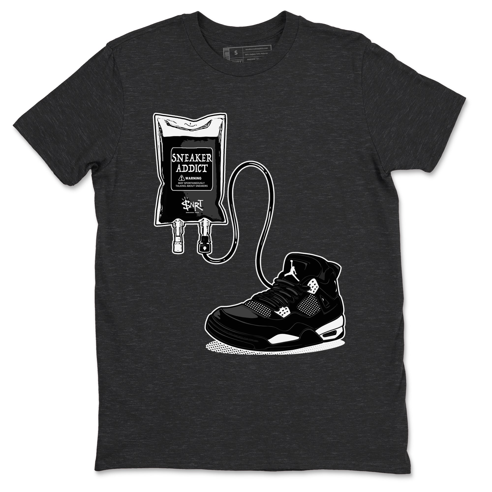 snkmatch Therapy snkmatch Tees - Air Jordan 4 White Thunder