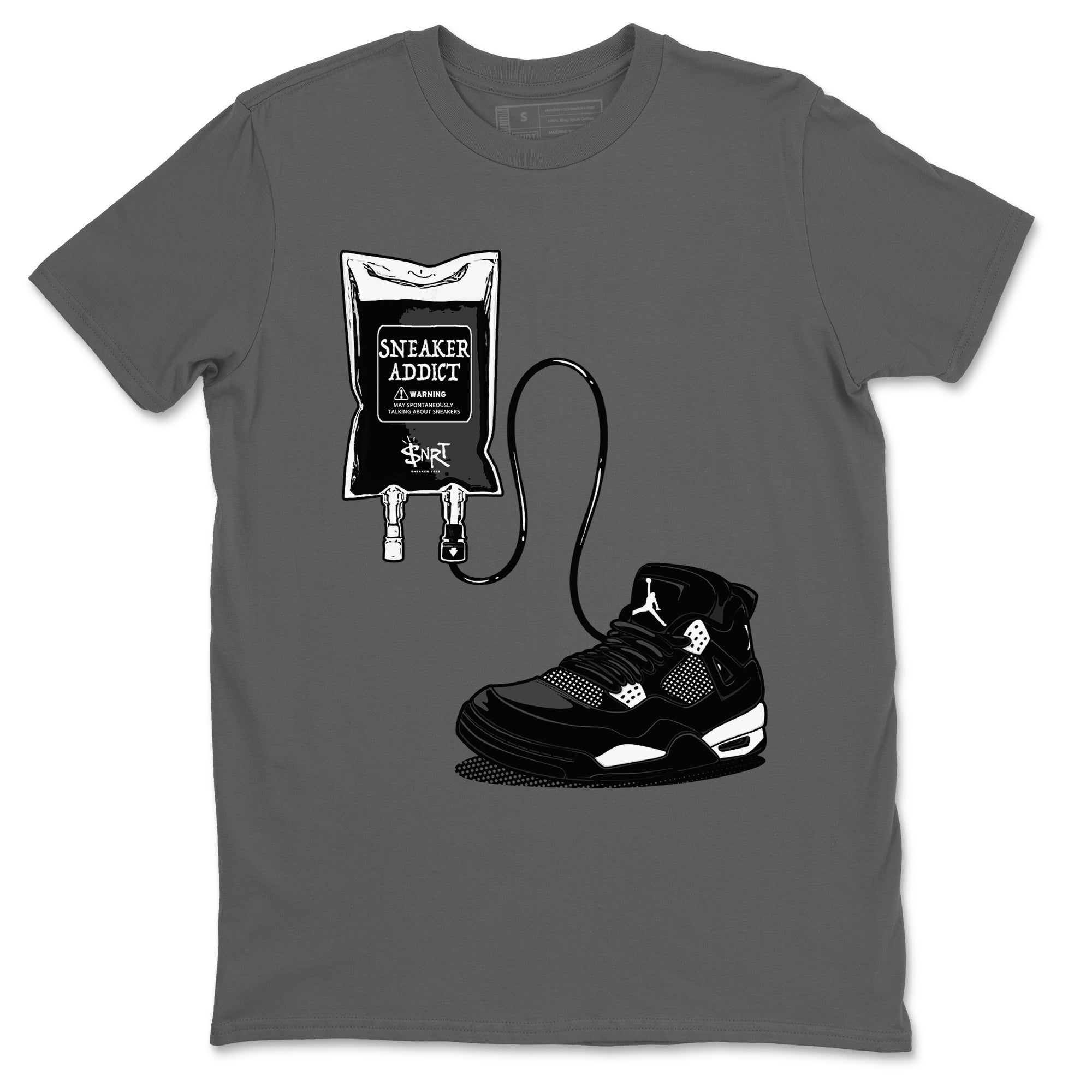 snkmatch Therapy snkmatch Tees - Air Jordan 4 White Thunder