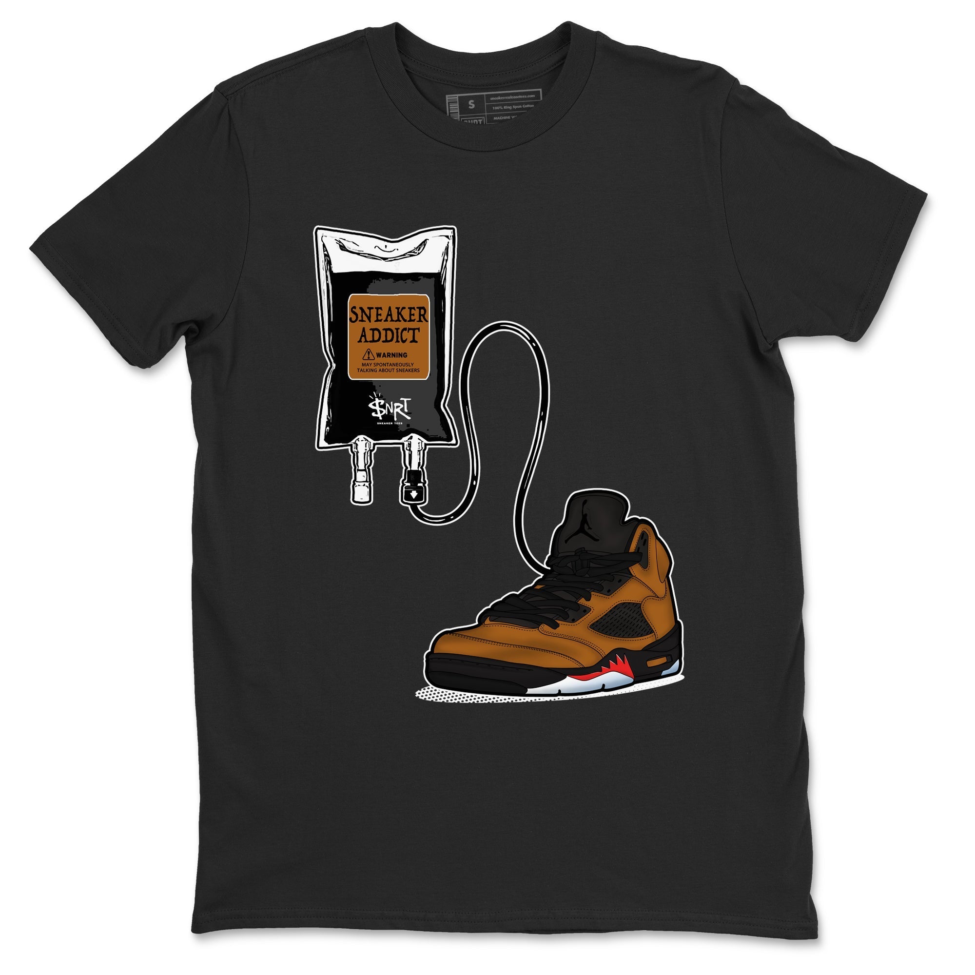 snkmatch Therapy snkmatch Tees - Air Jordan 5 Archaeo Brown