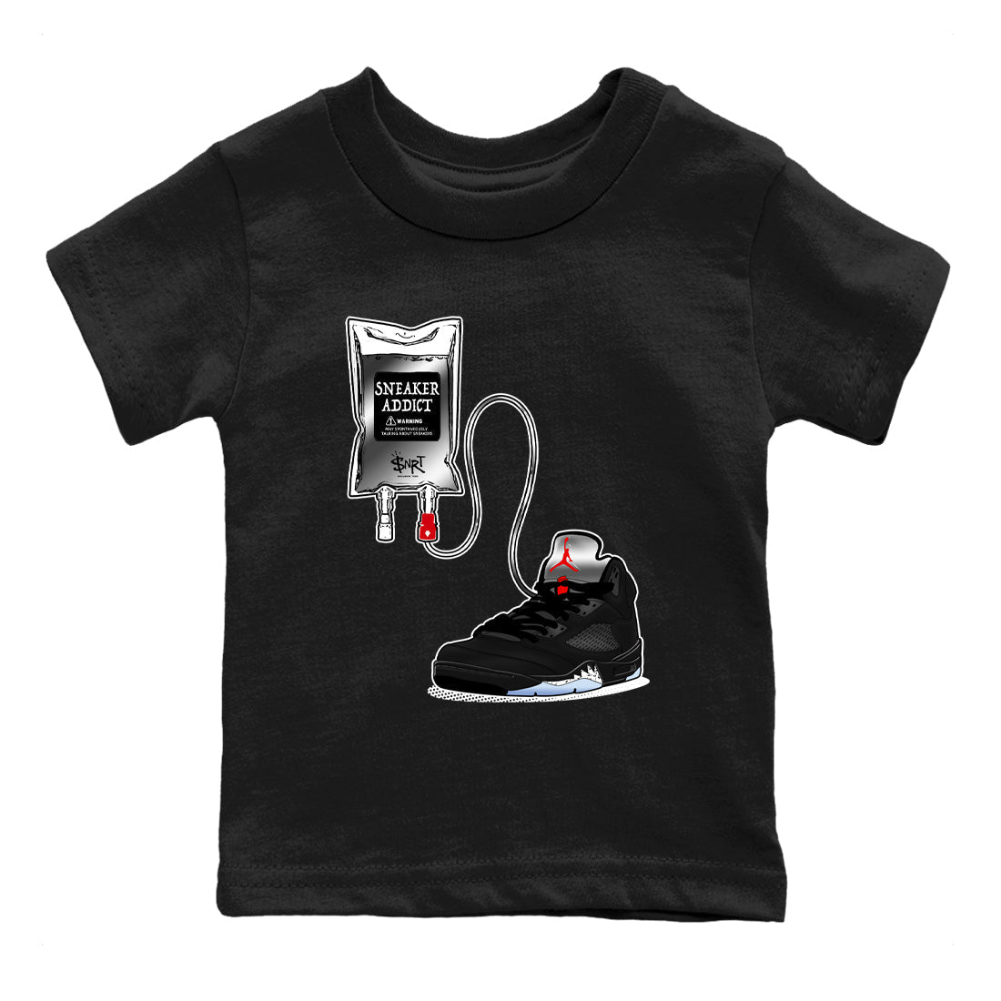 snkmatch Therapy snkmatch Tees Kids - Air Jordan 5 Reimagined