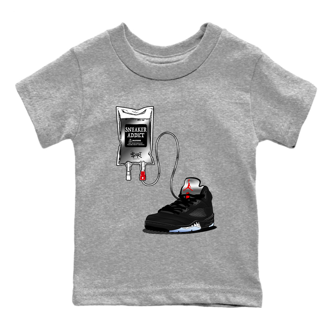 snkmatch Therapy snkmatch Tees Kids - Air Jordan 5 Reimagined