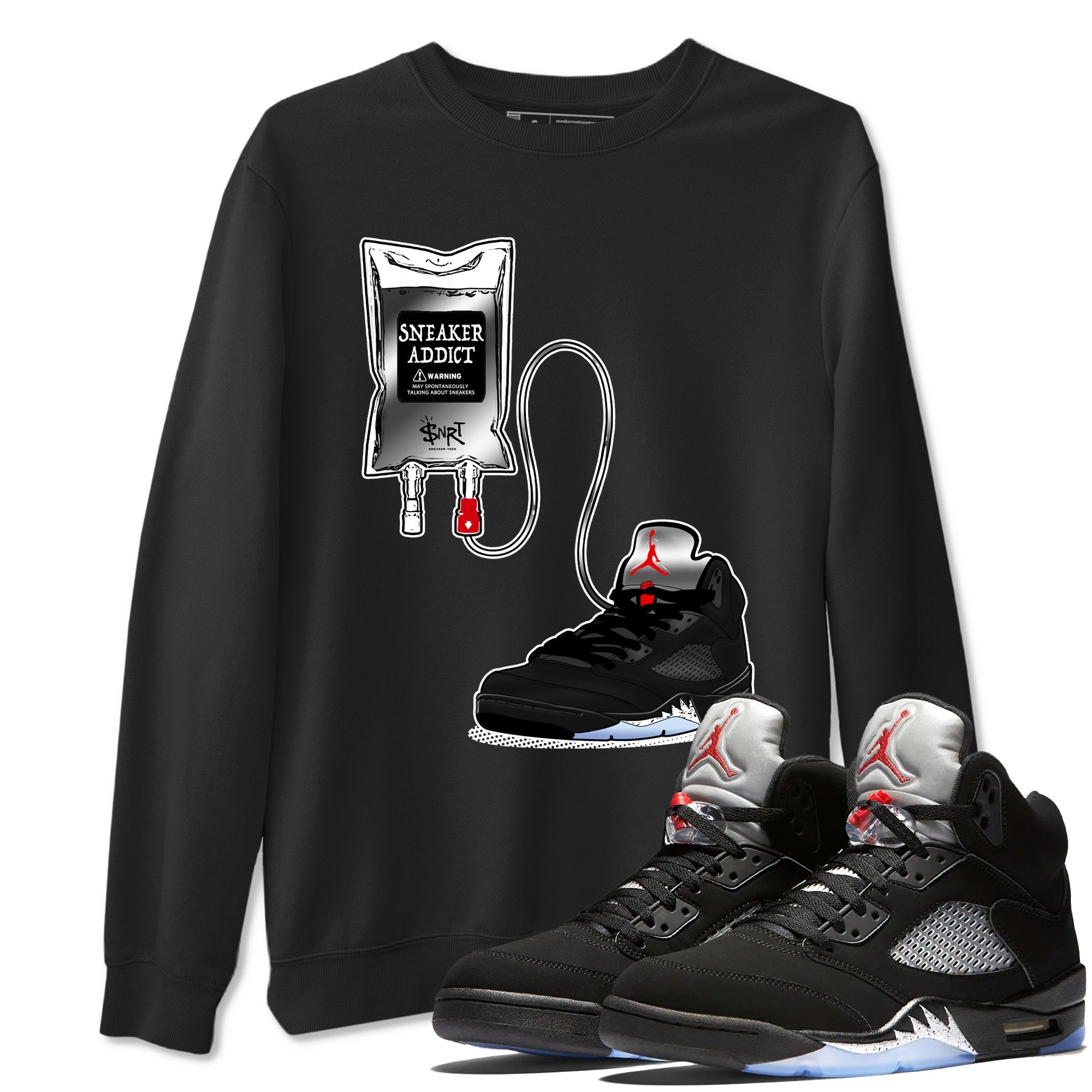 snkmatch Therapy snkmatch Tees - Air Jordan 5 Reimagined