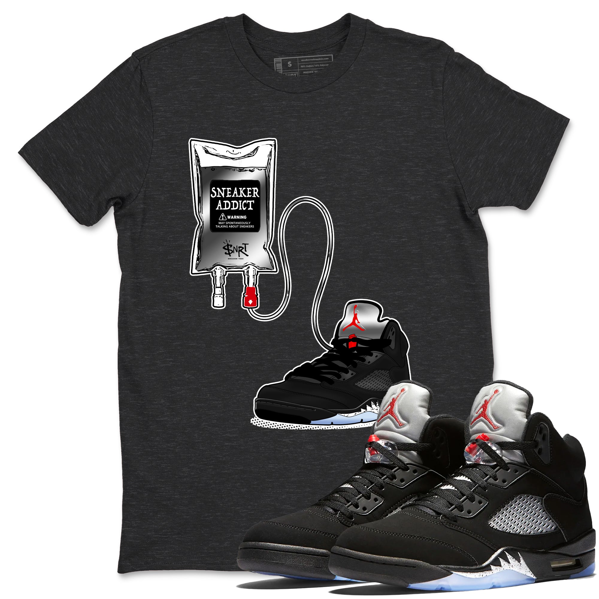 snkmatch Therapy snkmatch Tees - Air Jordan 5 Reimagined