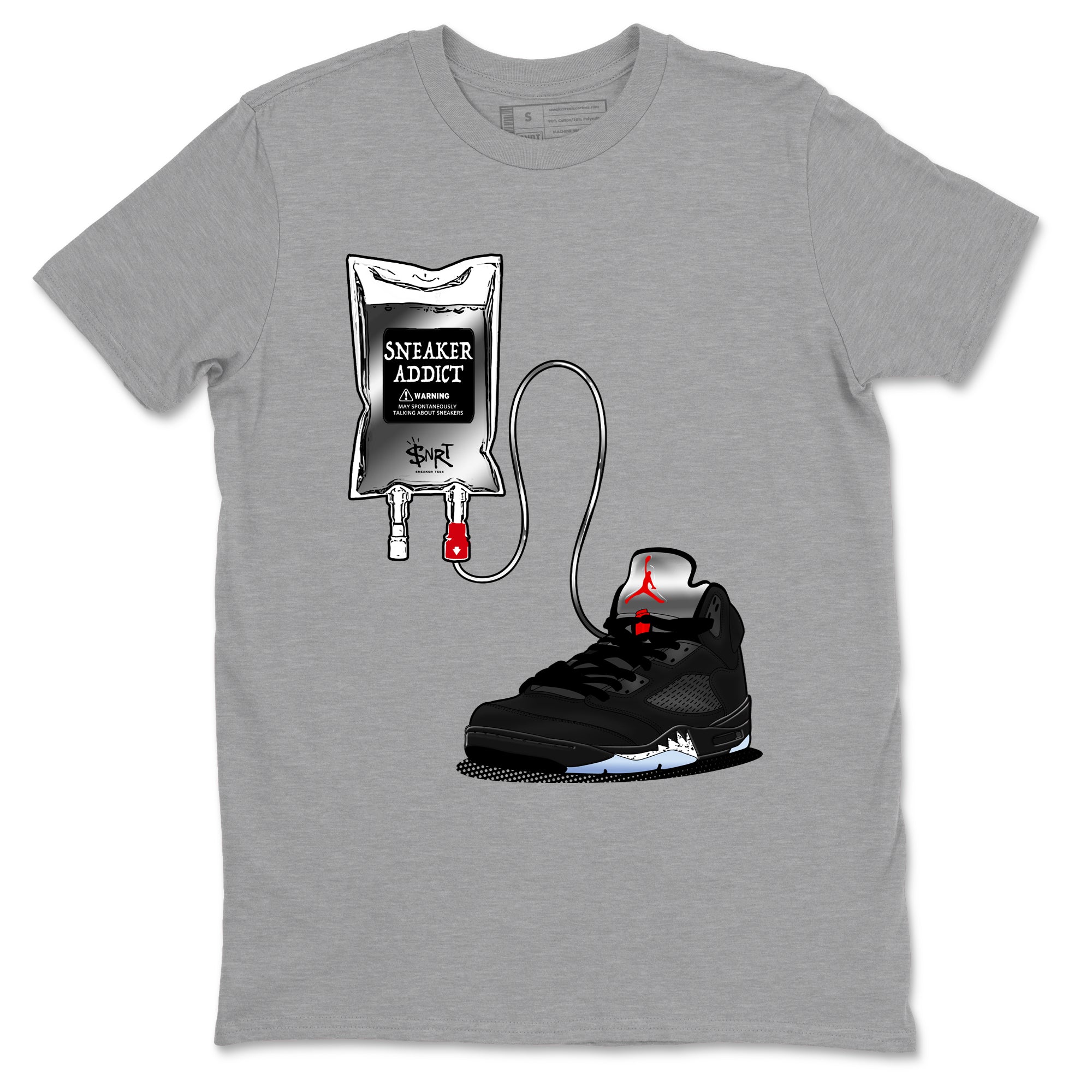snkmatch Therapy snkmatch Tees - Air Jordan 5 Reimagined