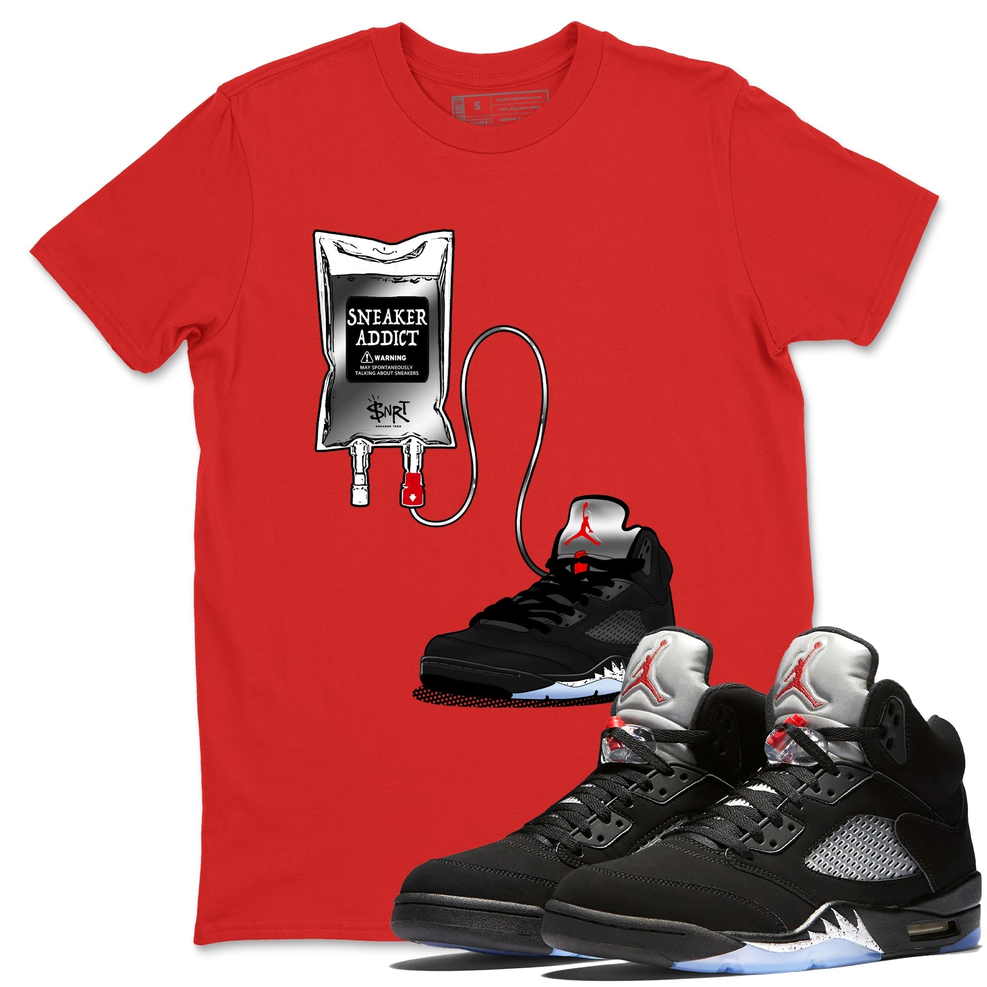 snkmatch Therapy snkmatch Tees - Air Jordan 5 Reimagined
