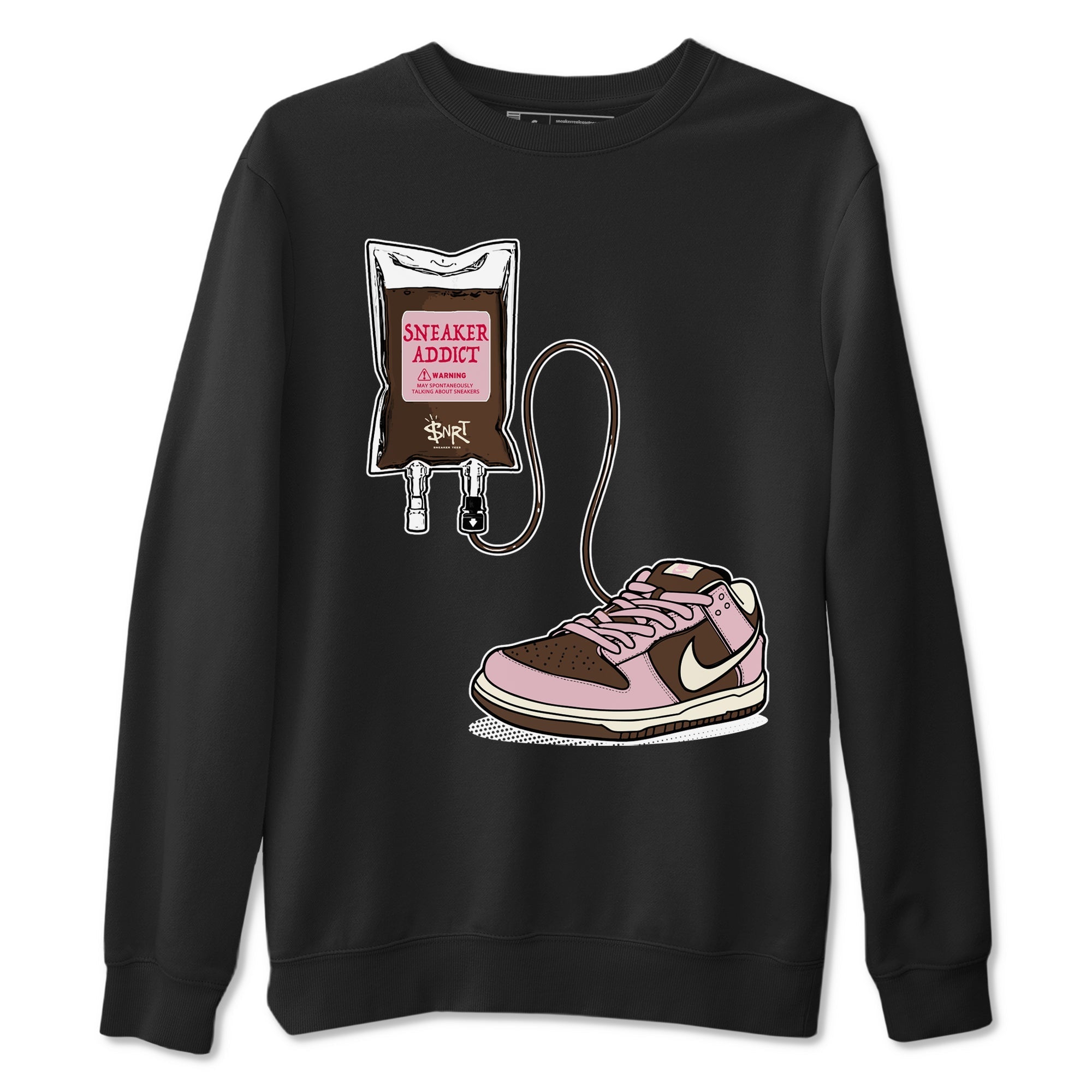 snkmatch Therapy snkmatch Tees - Dunk Cacao Wow And Pink Foam
