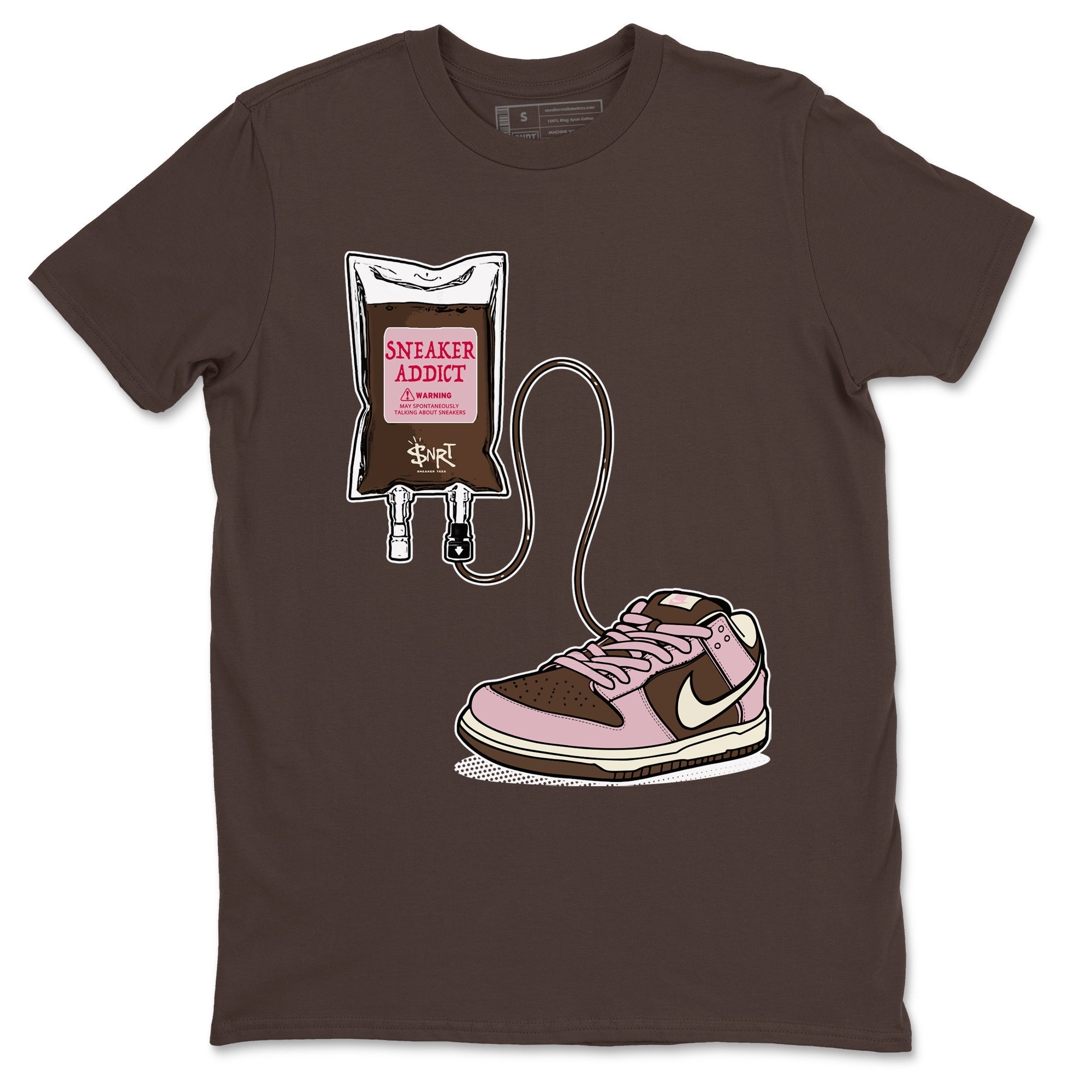 snkmatch Therapy snkmatch Tees - Dunk Cacao Wow And Pink Foam