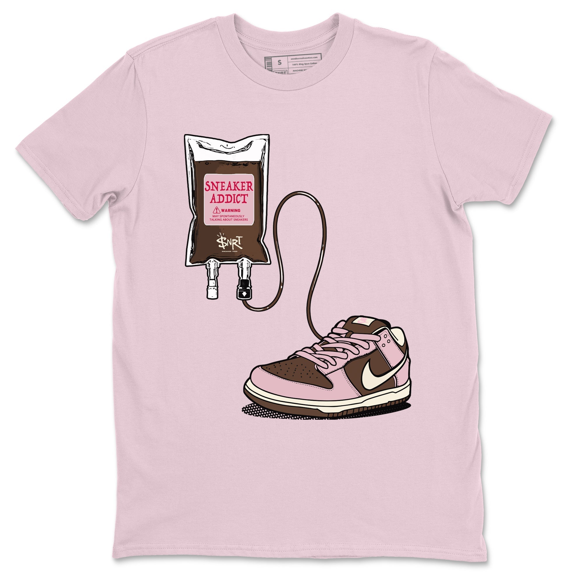 snkmatch Therapy snkmatch Tees - Dunk Cacao Wow And Pink Foam