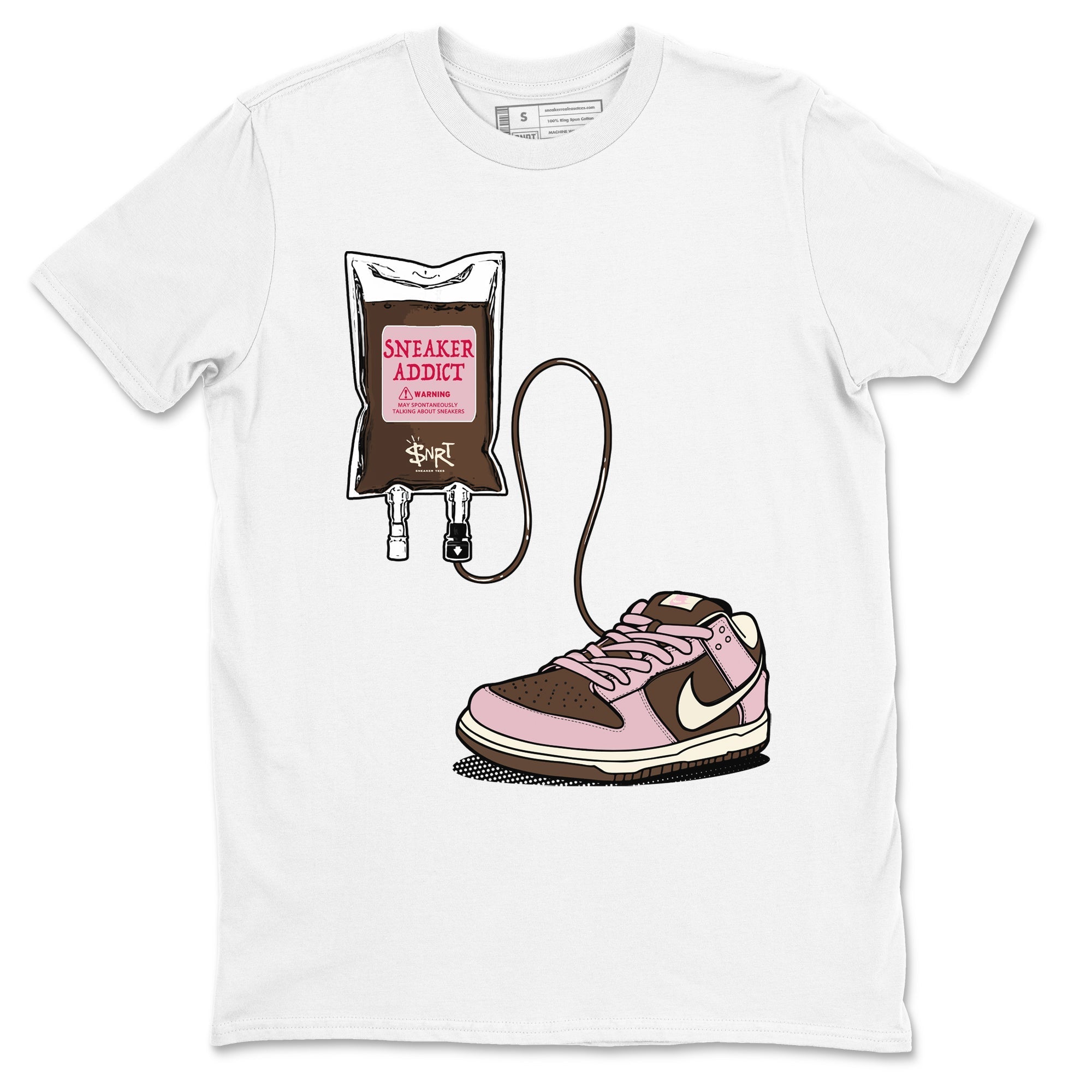 snkmatch Therapy snkmatch Tees - Dunk Cacao Wow And Pink Foam
