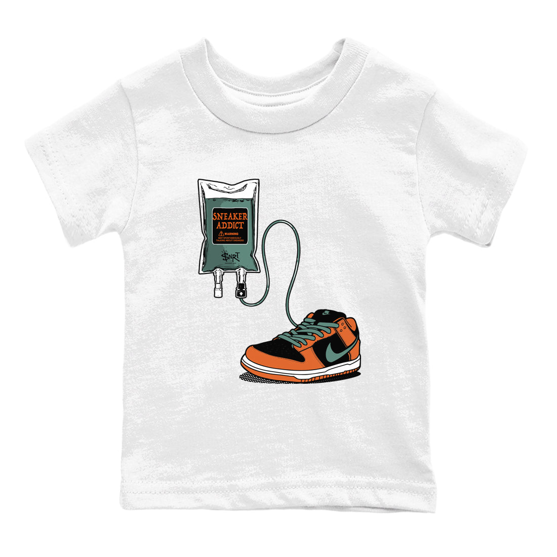 snkmatch Therapy snkmatch Tees Kids - Dunk Ceramic