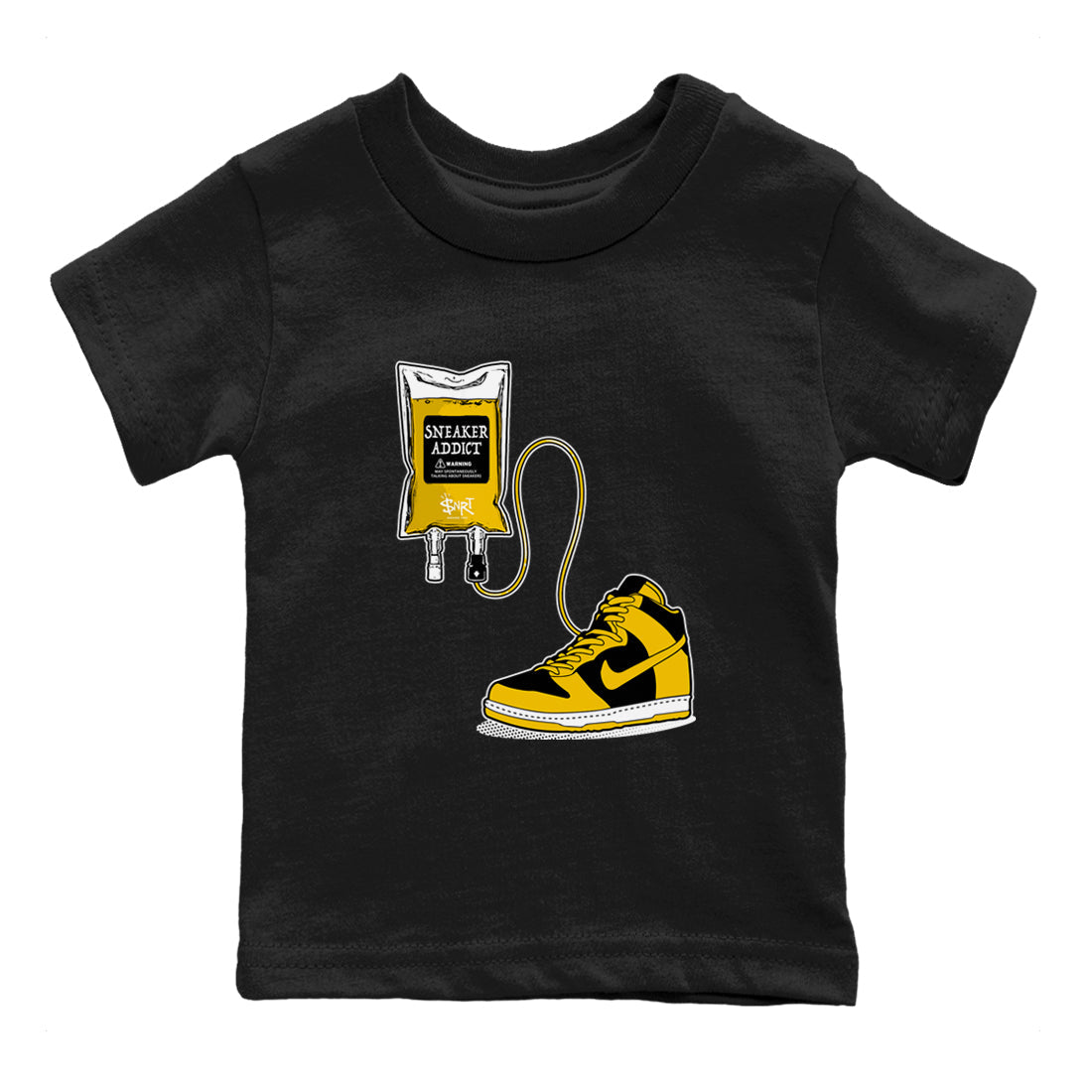 snkmatch Therapy snkmatch Tees Kids - Dunk High Pollen