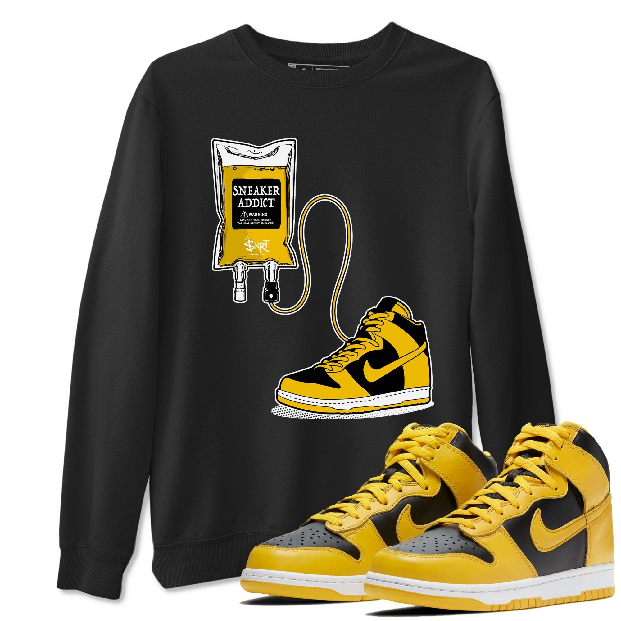 snkmatch Therapy snkmatch Tees - Dunk High Pollen
