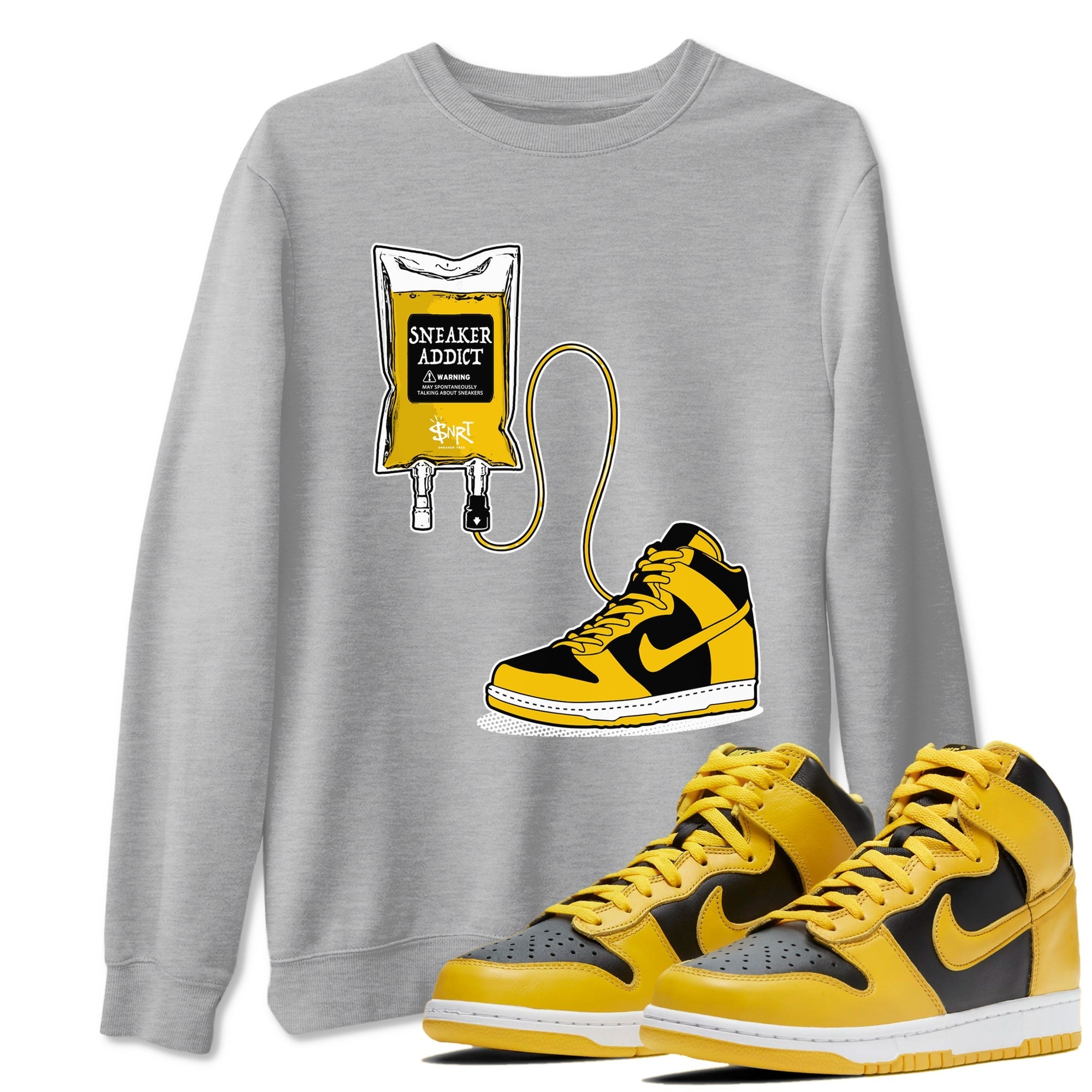 snkmatch Therapy snkmatch Tees - Dunk High Pollen
