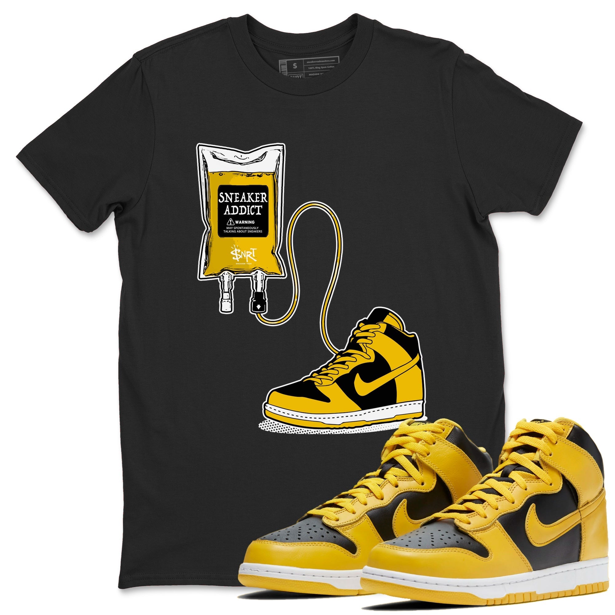 snkmatch Therapy snkmatch Tees - Dunk High Pollen