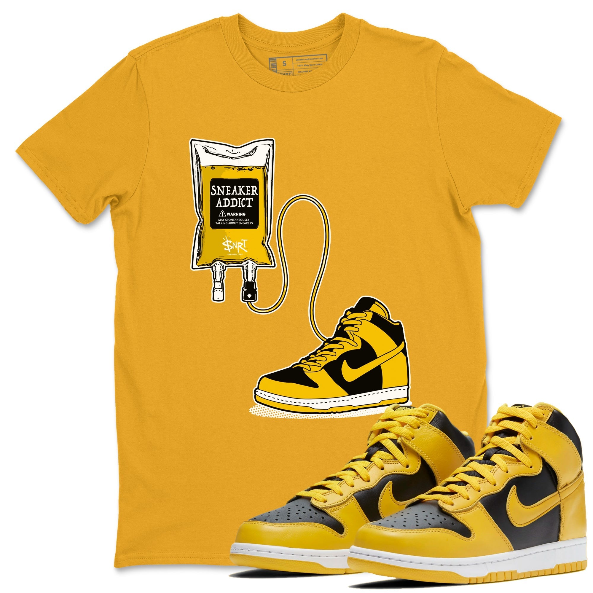 snkmatch Therapy snkmatch Tees - Dunk High Pollen