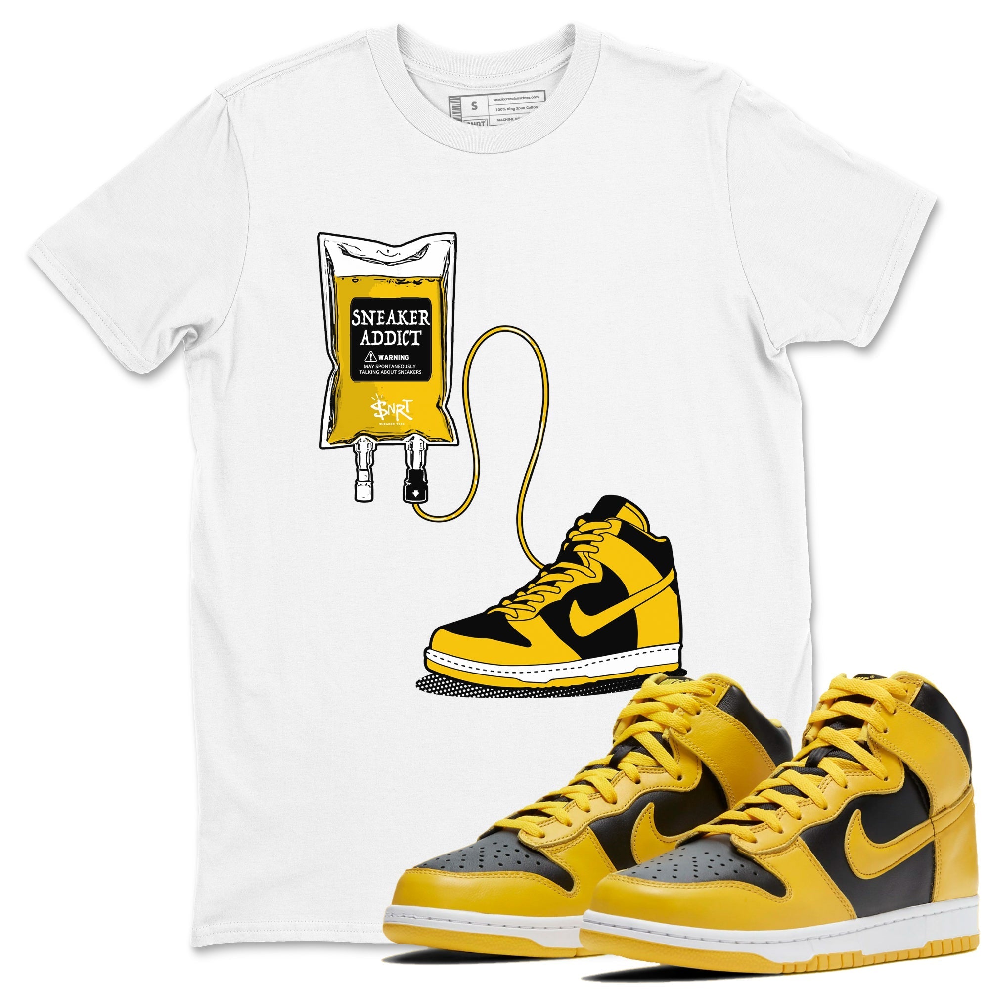 snkmatch Therapy snkmatch Tees - Dunk High Pollen