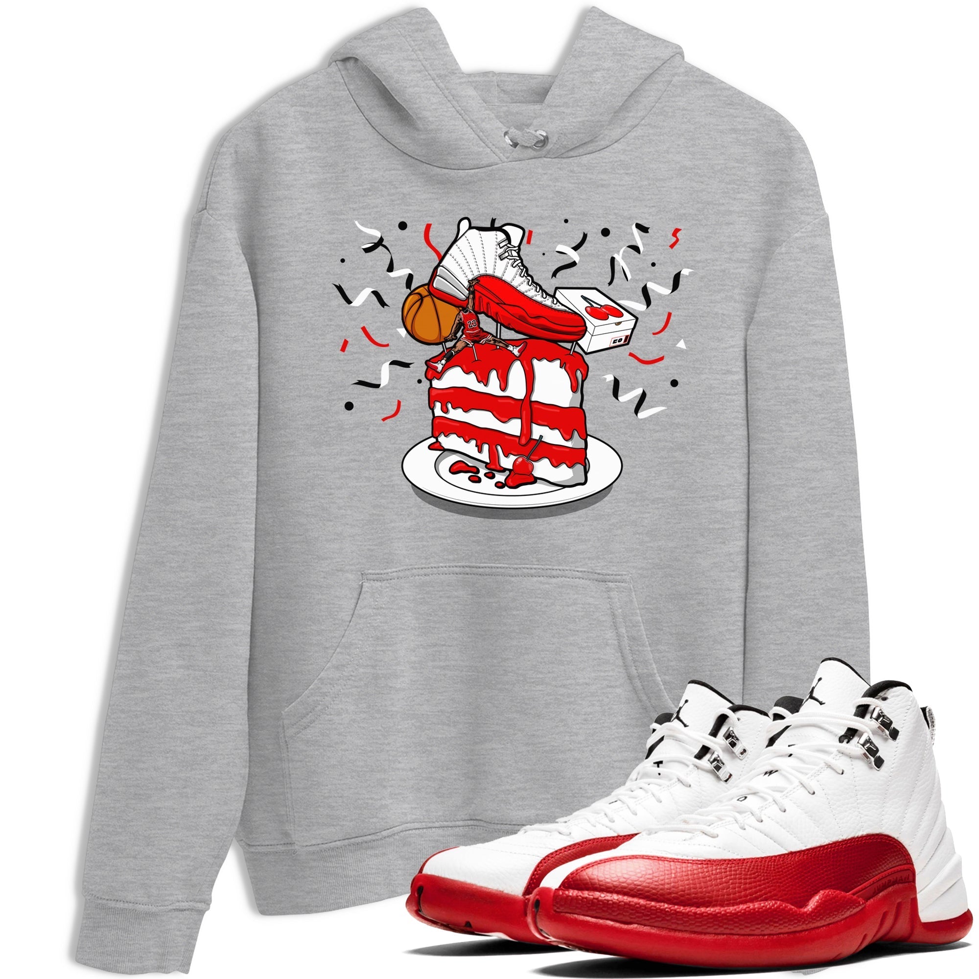 snkmatch Topper snkmatch Tee - Air Jordan 12 Cherry