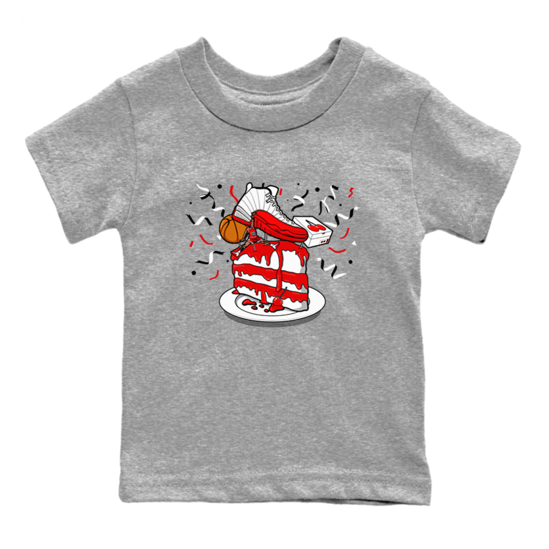 snkmatch Topper snkmatch Tee Kids - Air Jordan 12 Cherry