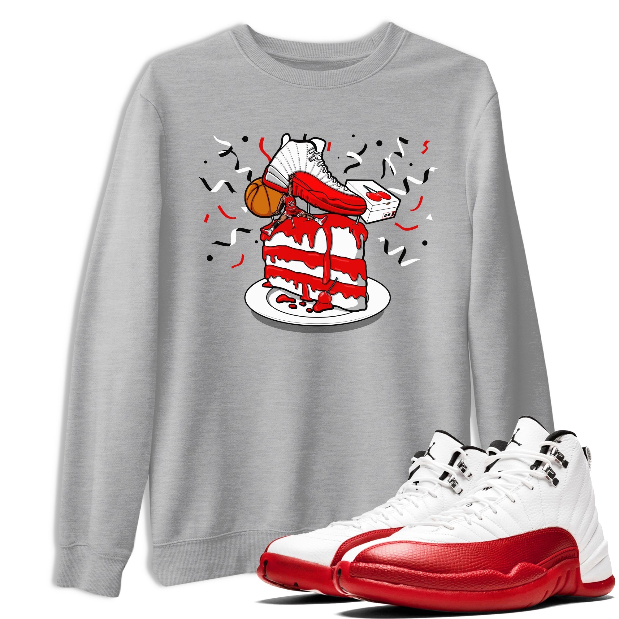 snkmatch Topper snkmatch Tee - Air Jordan 12 Cherry
