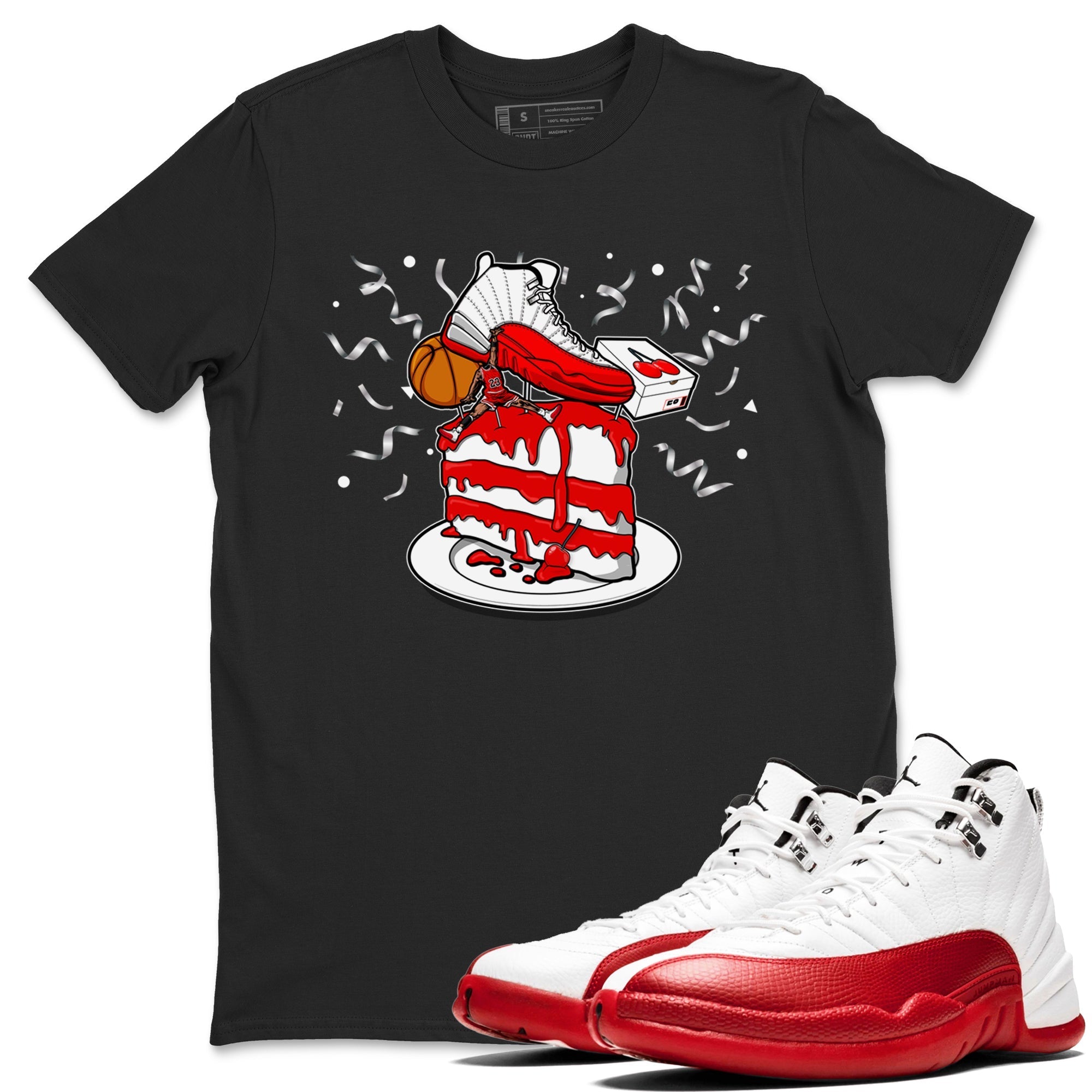snkmatch Topper snkmatch Tee - Air Jordan 12 Cherry