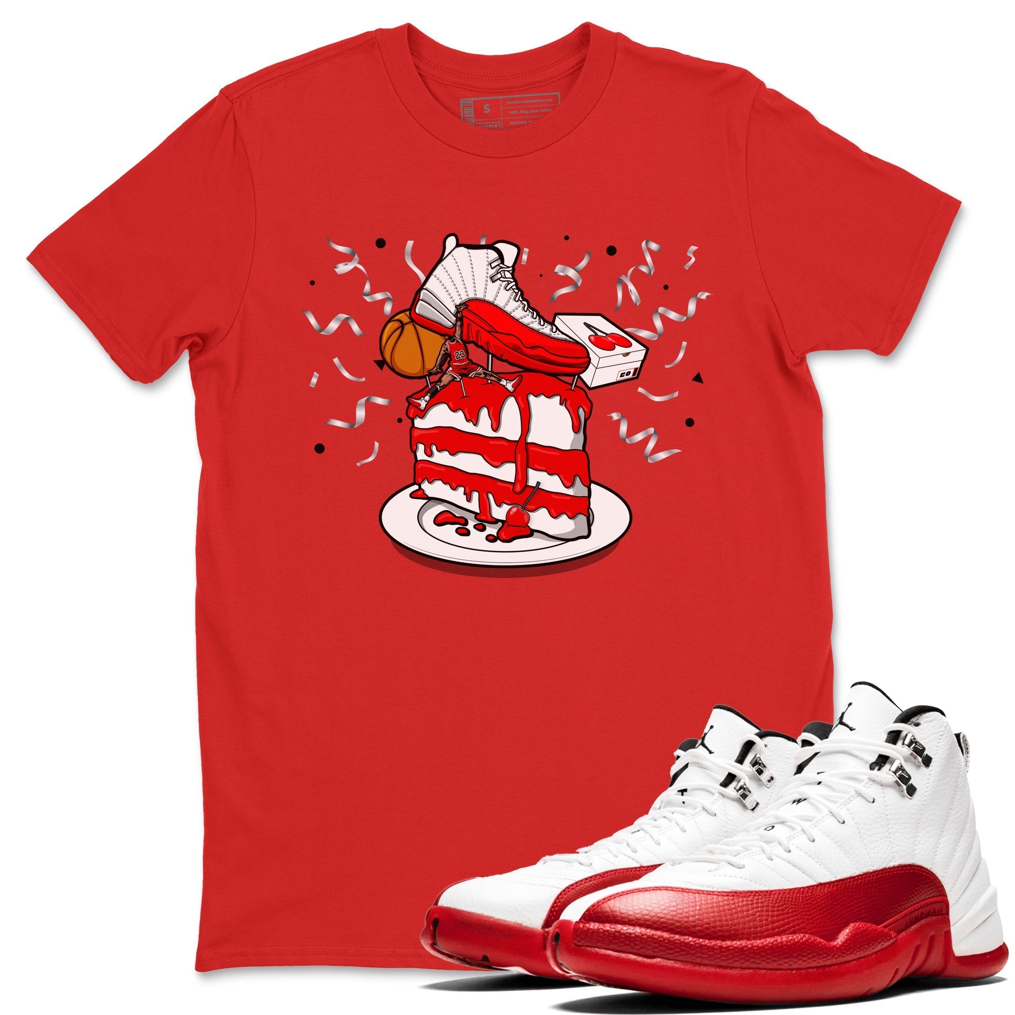 snkmatch Topper snkmatch Tee - Air Jordan 12 Cherry
