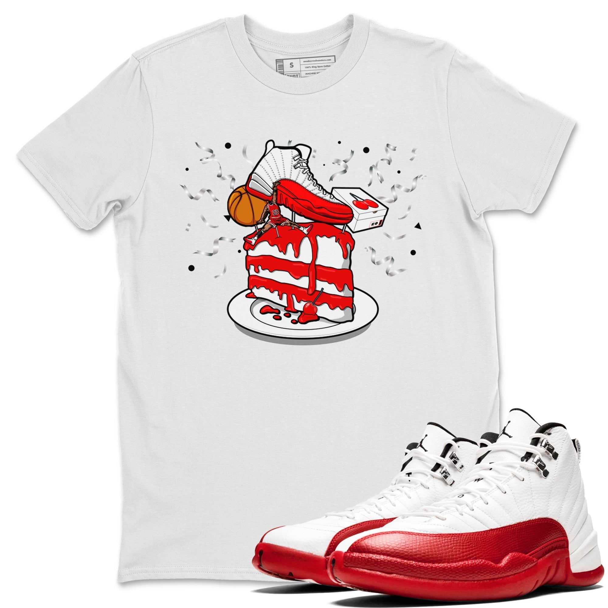 snkmatch Topper snkmatch Tee - Air Jordan 12 Cherry