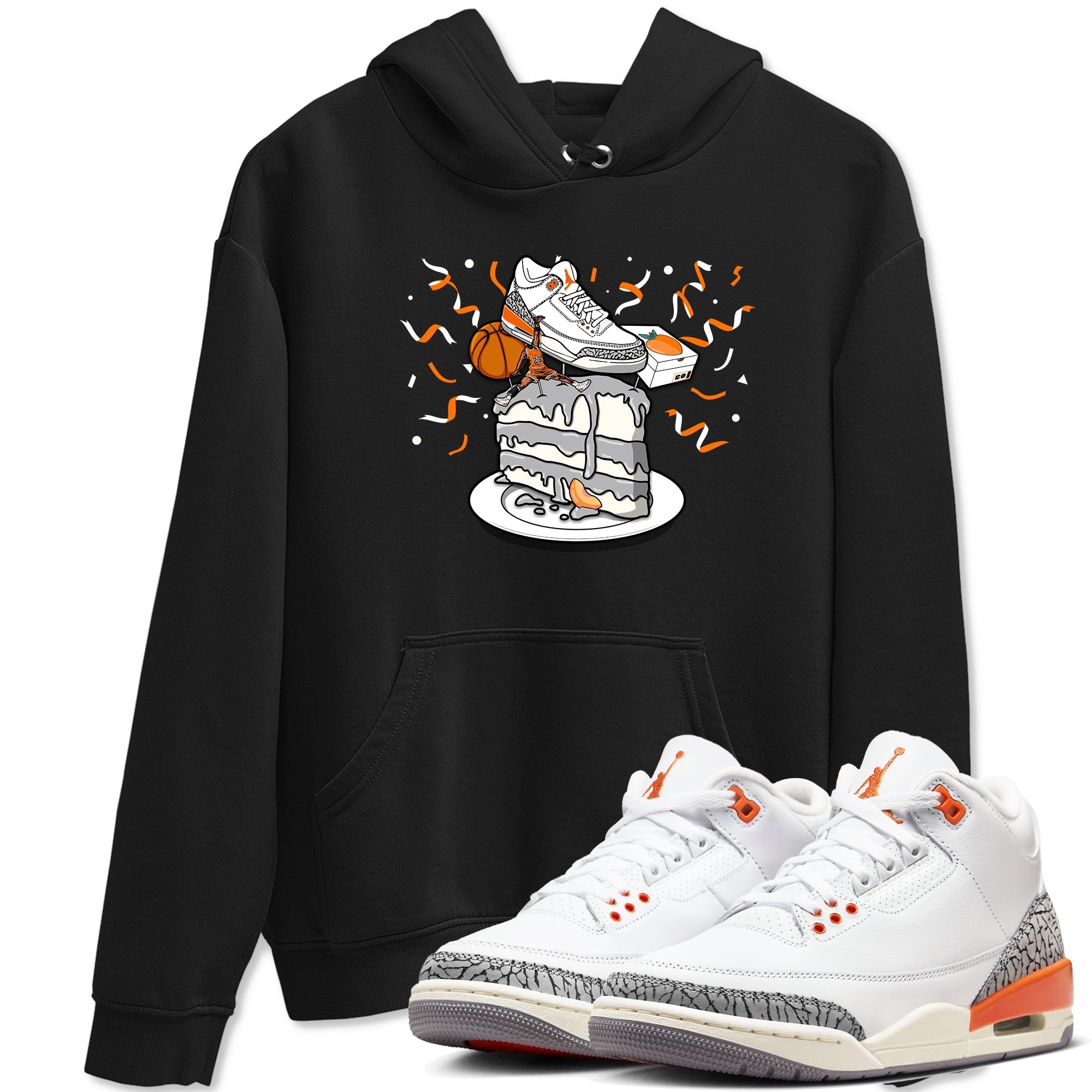 snkmatch Topper snkmatch Tees - Air Jordan 3 Georgia Peach