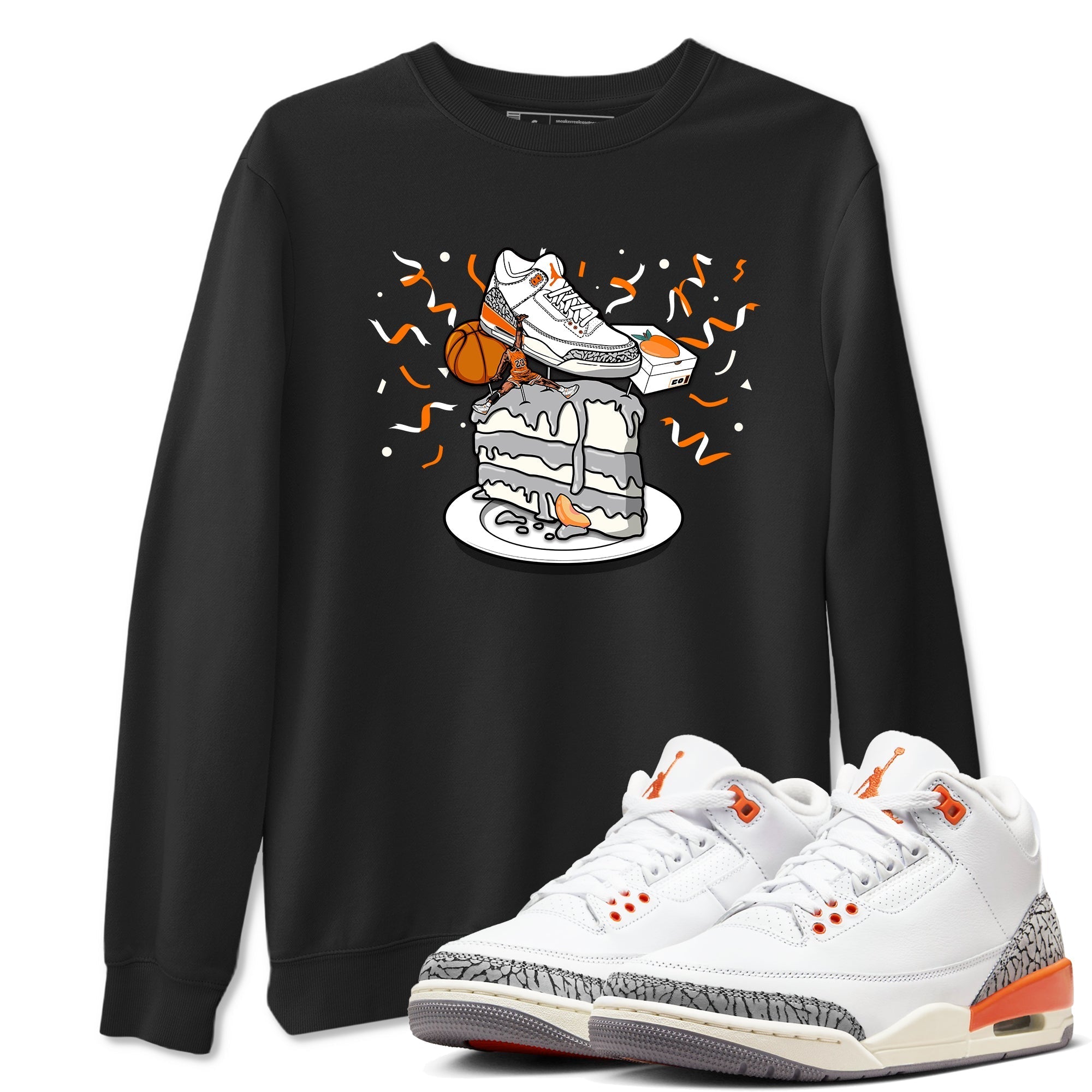 snkmatch Topper snkmatch Tees - Air Jordan 3 Georgia Peach