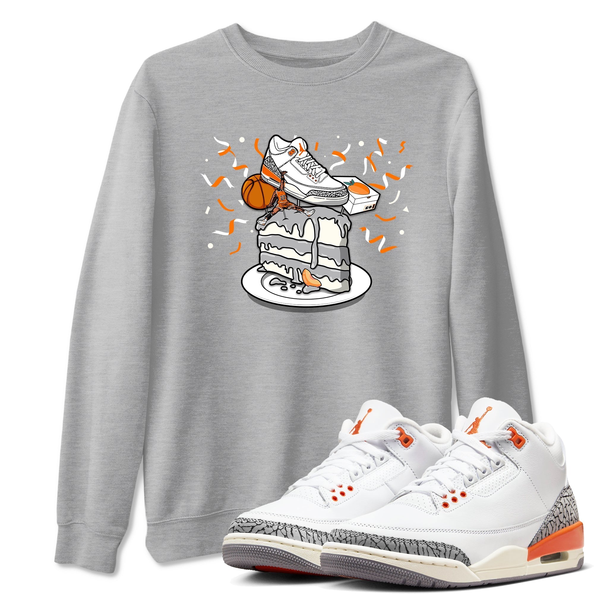 snkmatch Topper snkmatch Tees - Air Jordan 3 Georgia Peach