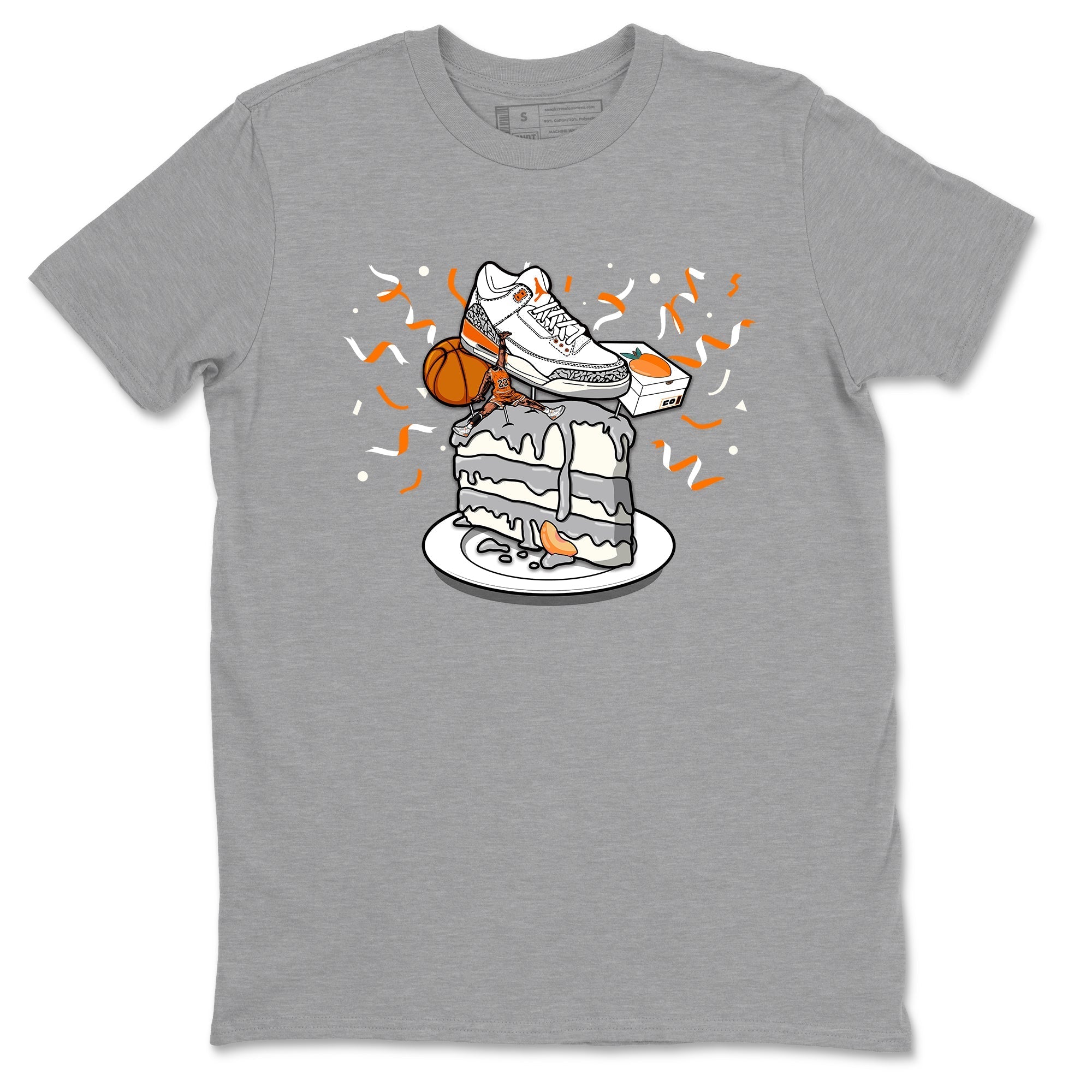 snkmatch Topper snkmatch Tees - Air Jordan 3 Georgia Peach