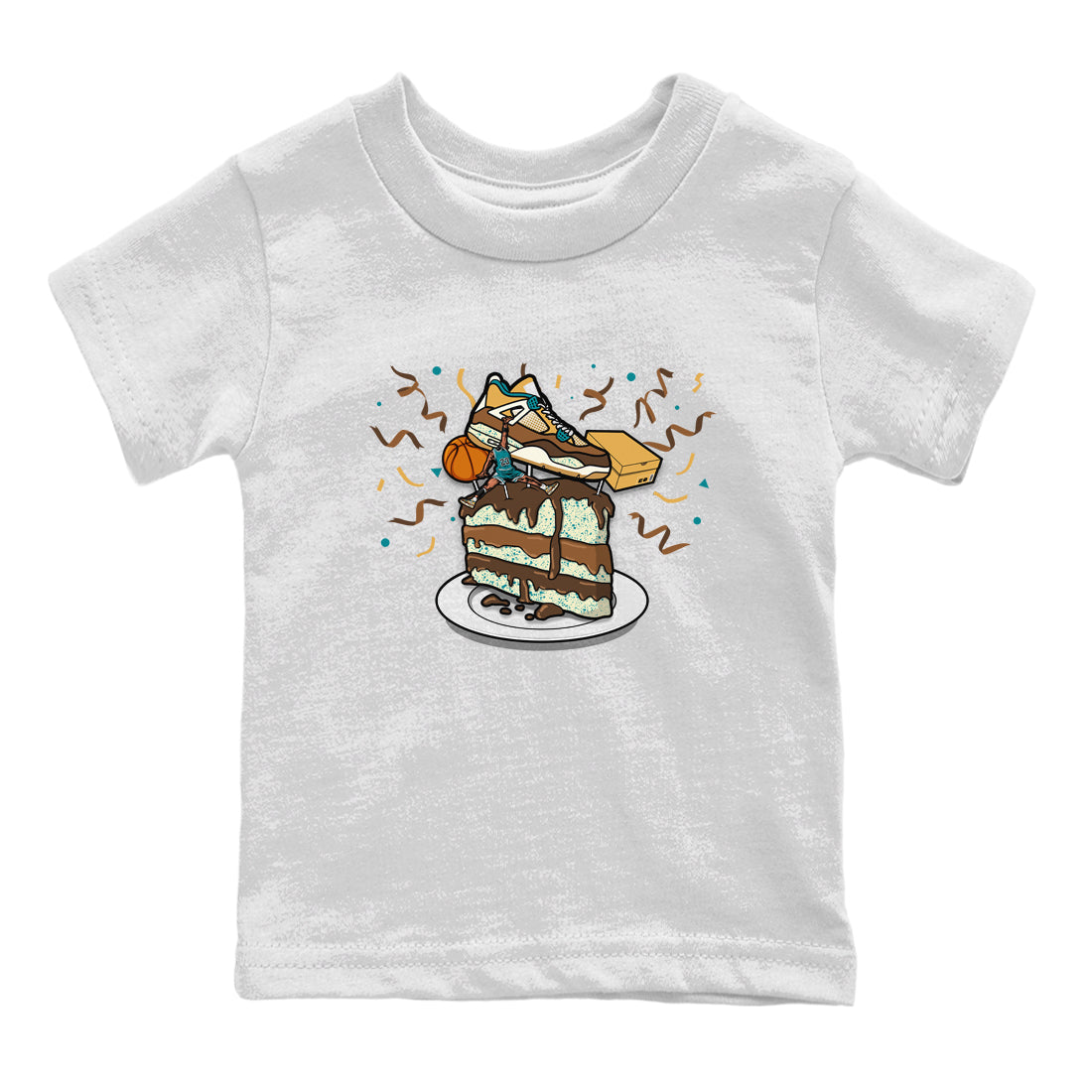 snkmatch Topper snkmatch Tee Kids - Air Jordan 4 Cacao Wow