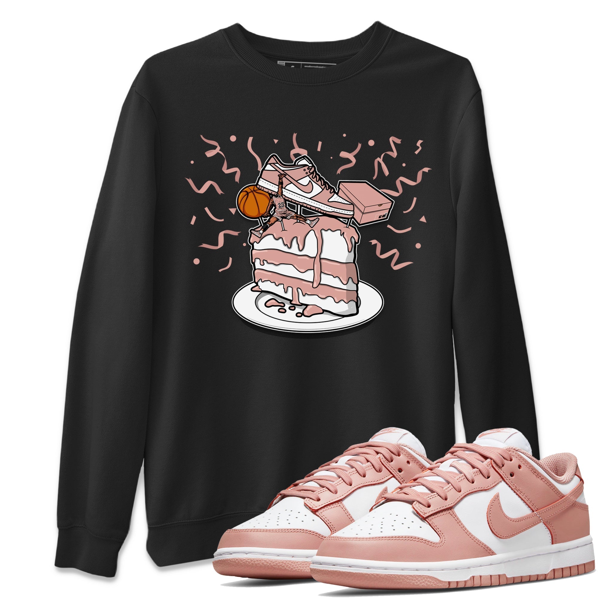 snkmatch Topper snkmatch Tee - Dunk Rose Whisper