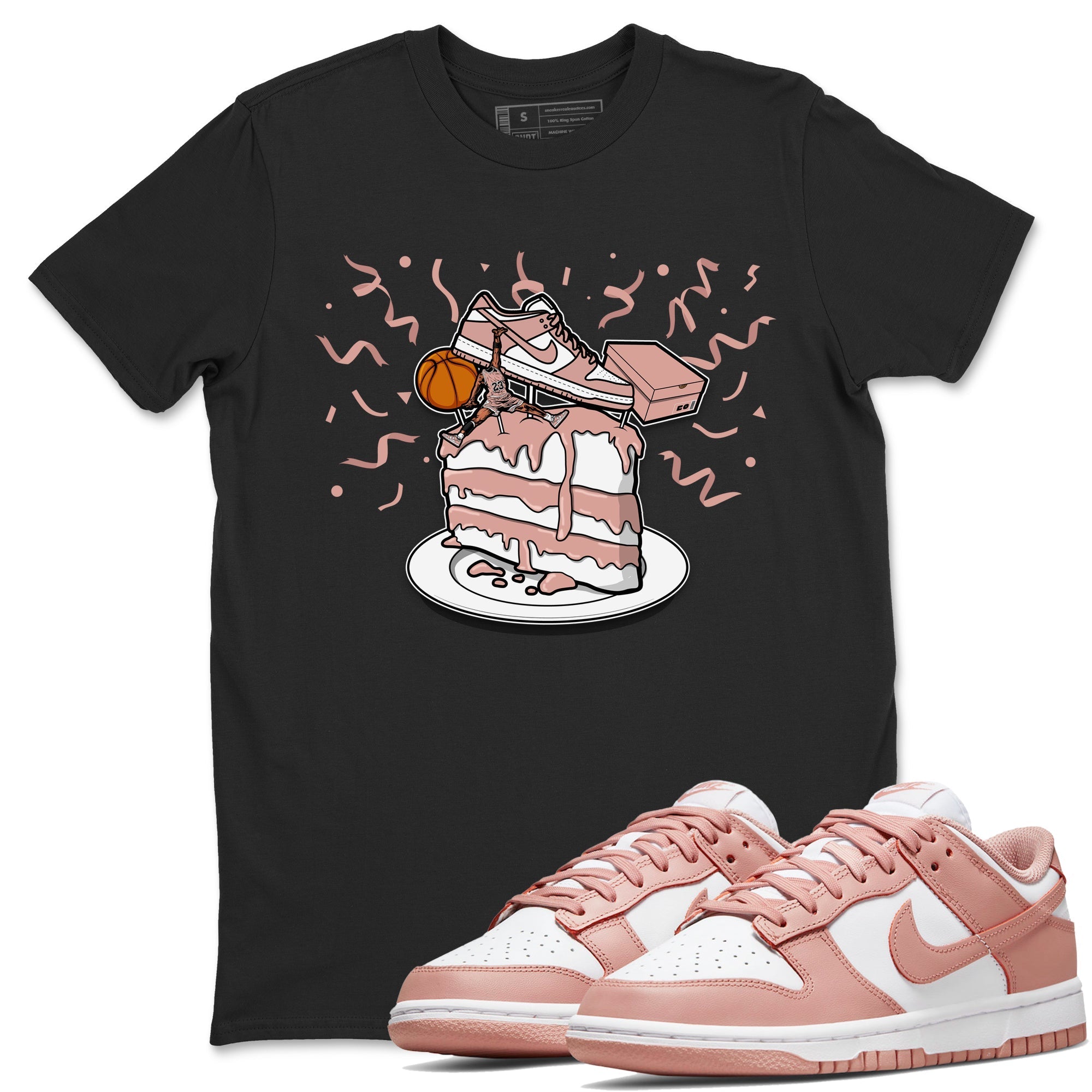 snkmatch Topper snkmatch Tee - Dunk Rose Whisper
