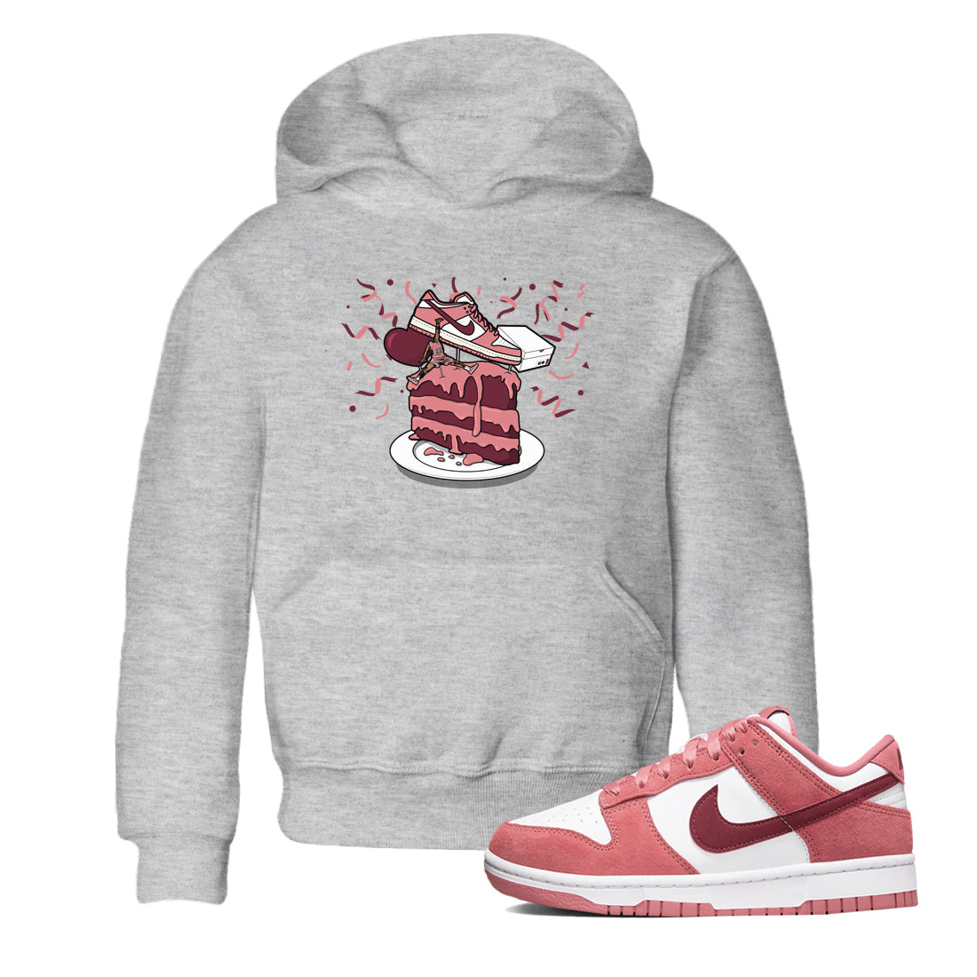 snkmatch Topper snkmatch Tees Kids - Dunk Valentines Day 2024