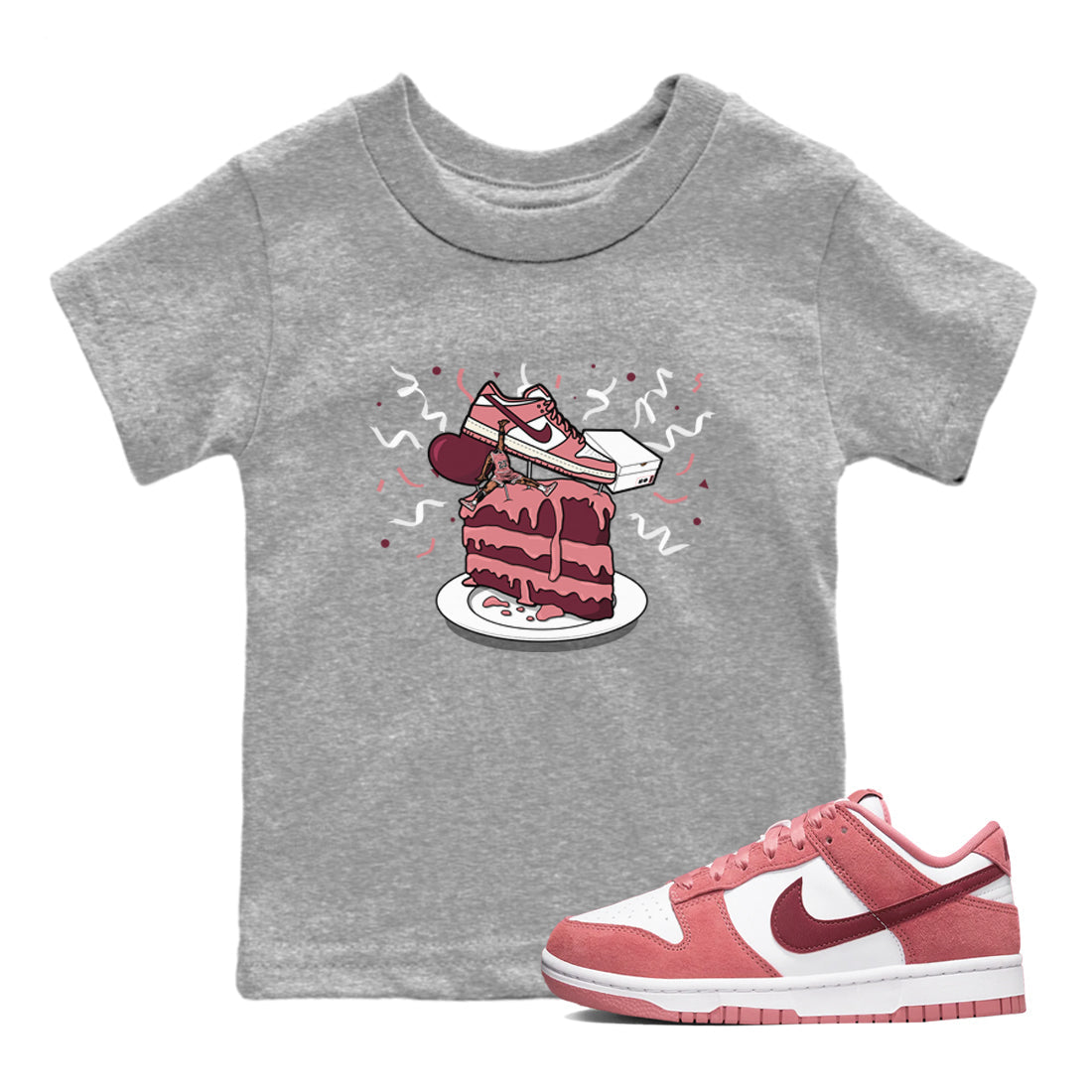 snkmatch Topper snkmatch Tees Kids - Dunk Valentines Day 2024