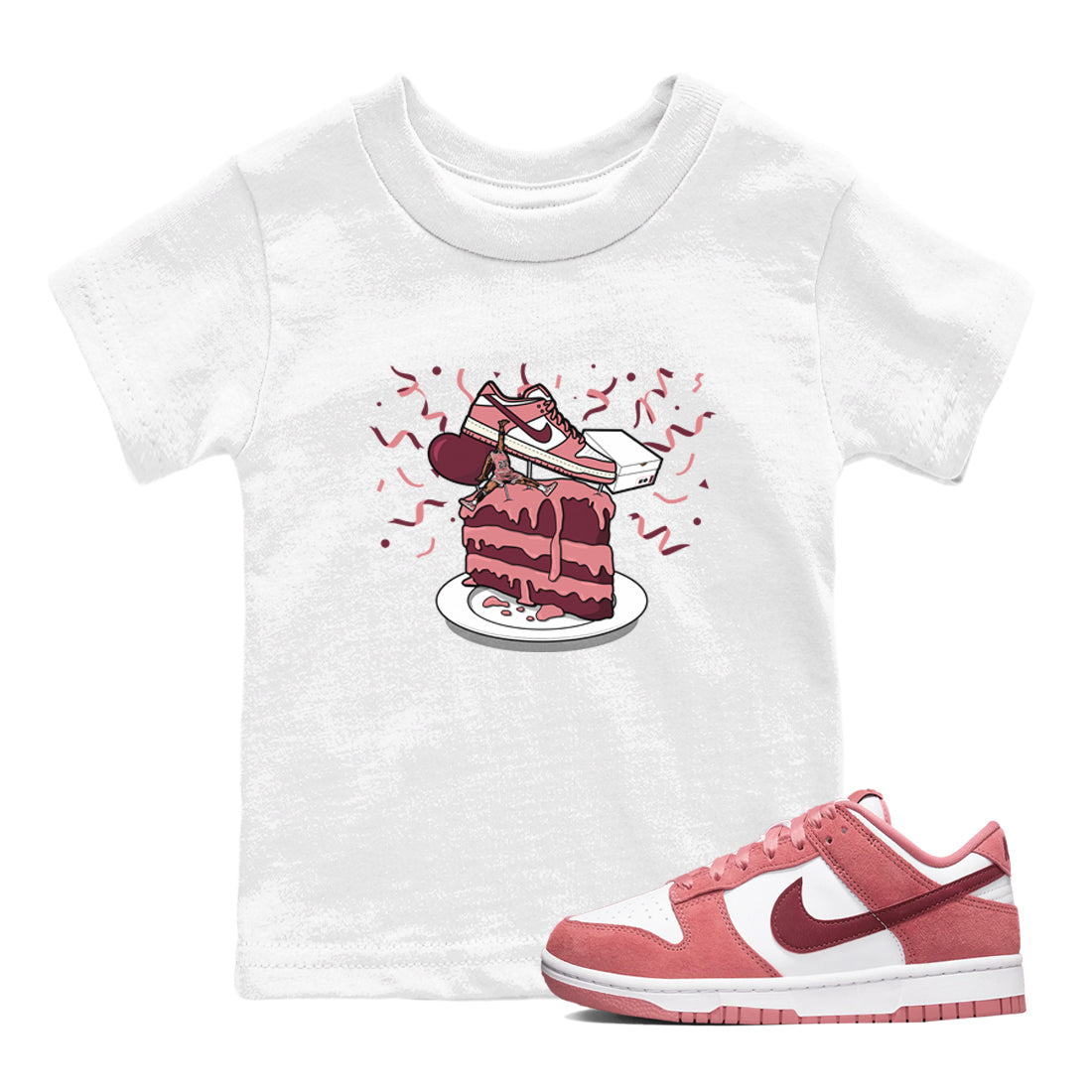 snkmatch Topper snkmatch Tees Kids - Dunk Valentines Day 2024