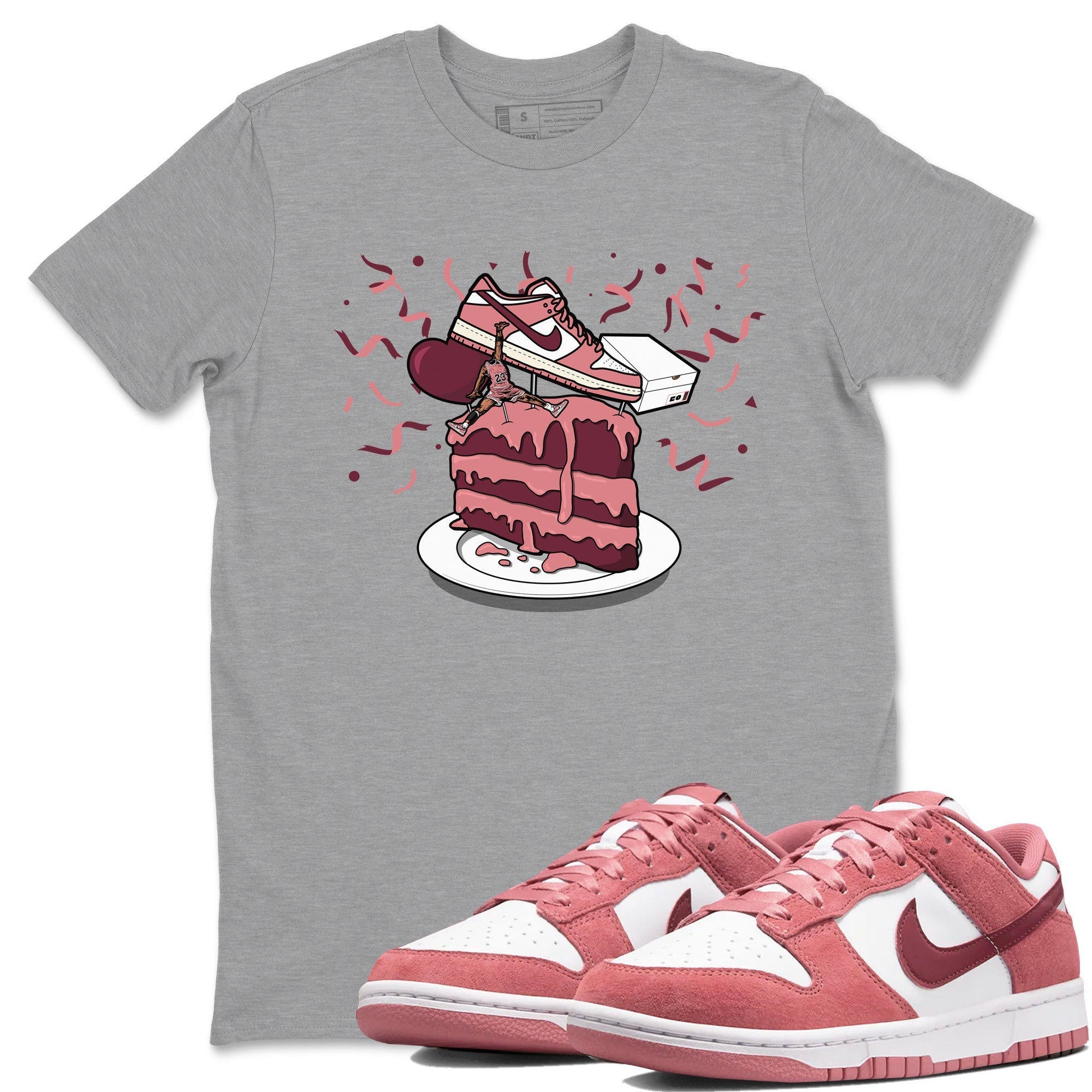 snkmatch Topper snkmatch Tees - Dunk Valentines Day 2024