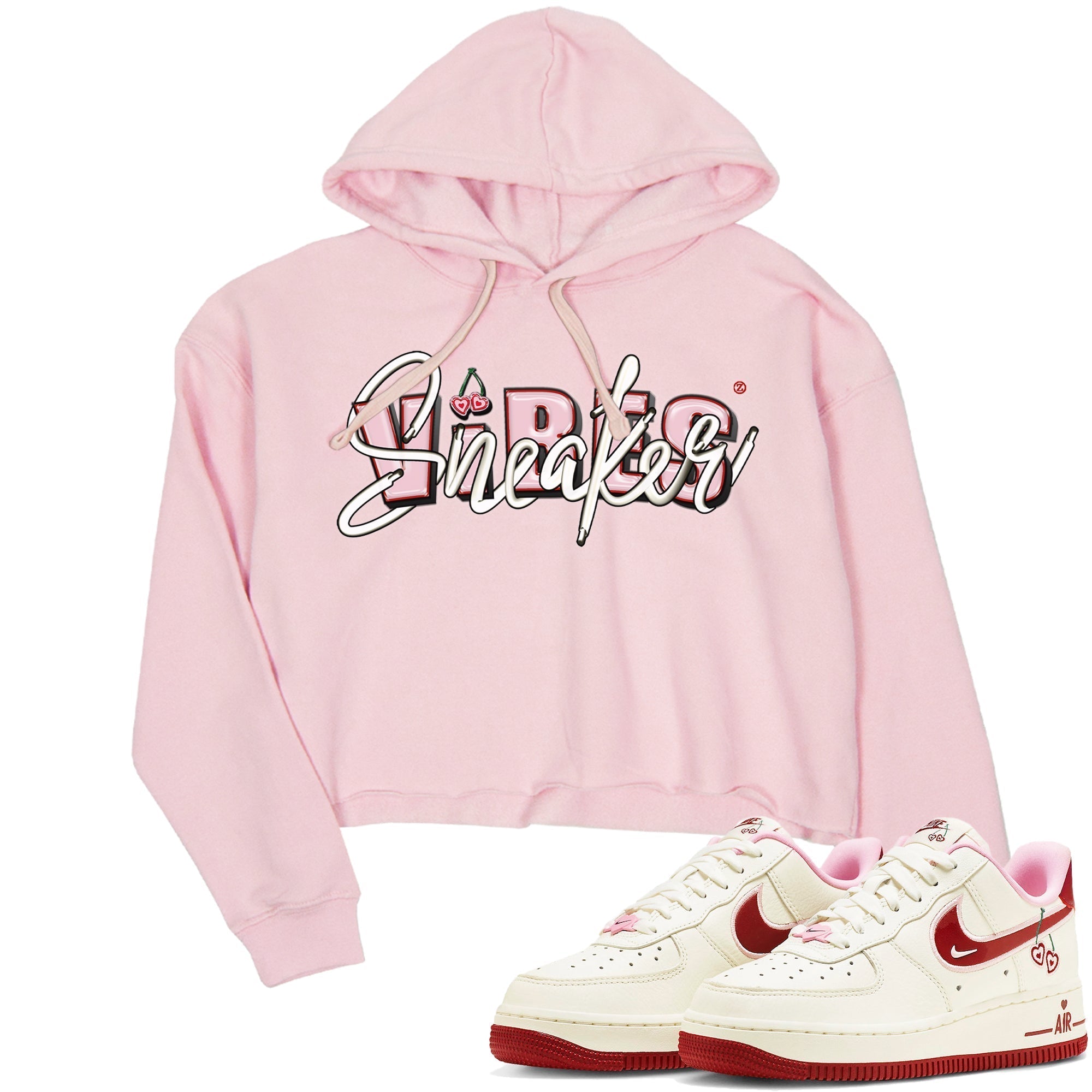 snkmatch Vibes Women's Tops - Air Force 1 Valentines Day