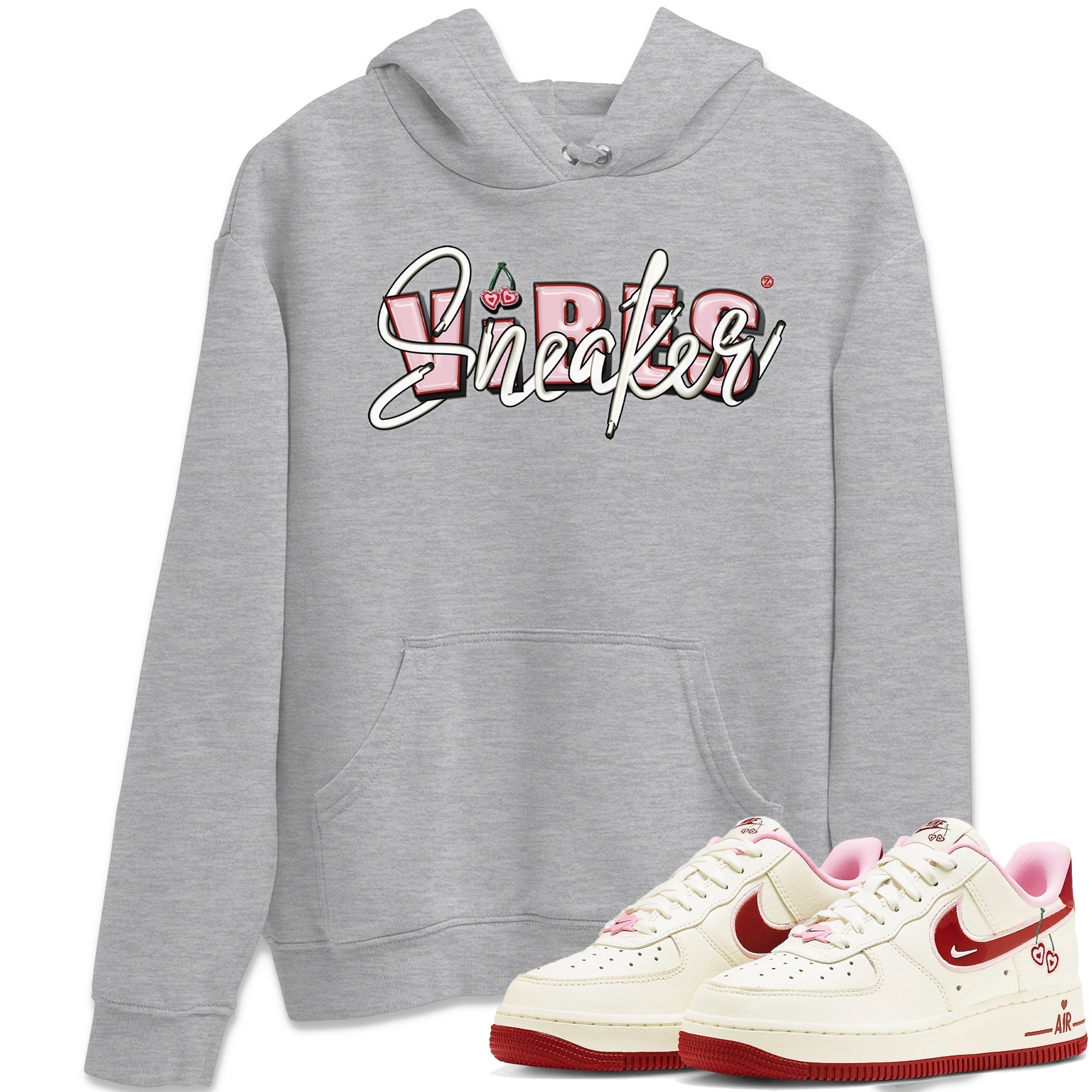 snkmatch Vibes Unisex Tops - Air Force 1 Valentines Day