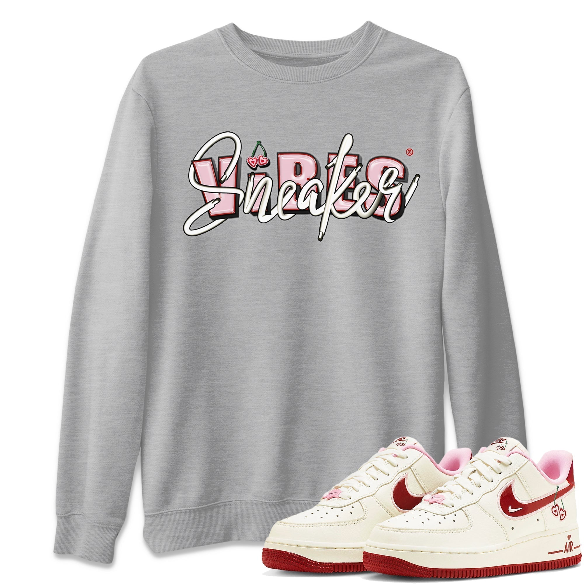snkmatch Vibes Unisex Tops - Air Force 1 Valentines Day