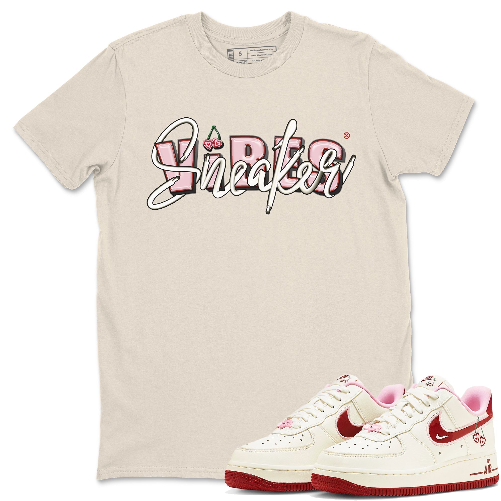snkmatch Vibes Unisex Tops - Air Force 1 Valentines Day