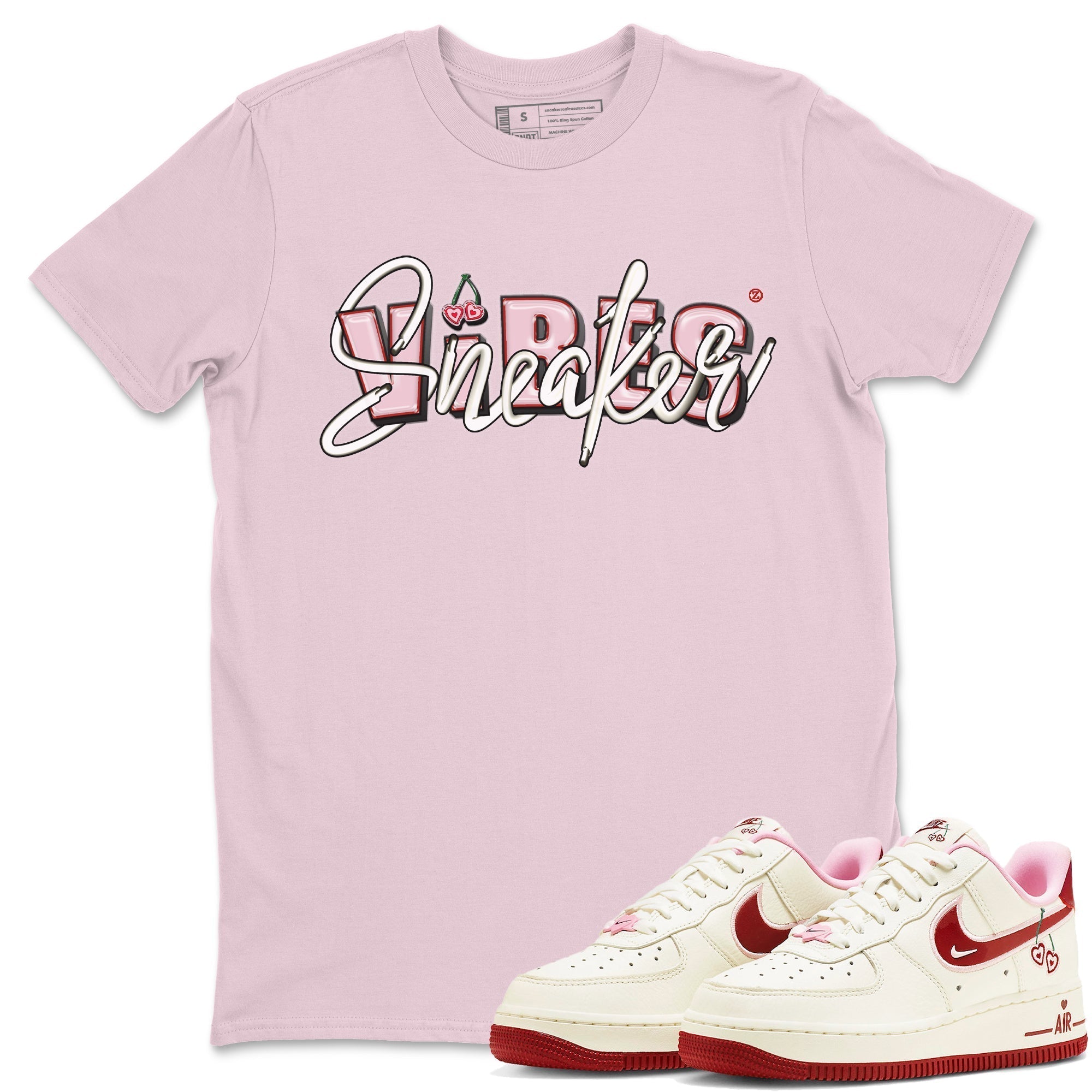 snkmatch Vibes Unisex Tops - Air Force 1 Valentines Day