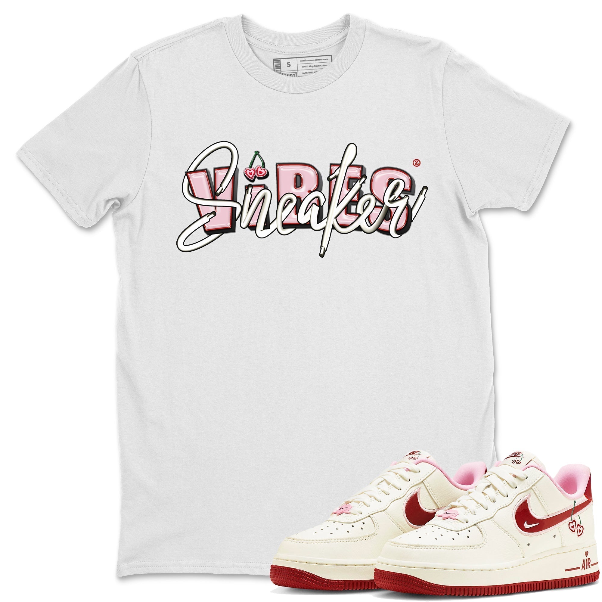 snkmatch Vibes Unisex Tops - Air Force 1 Valentines Day
