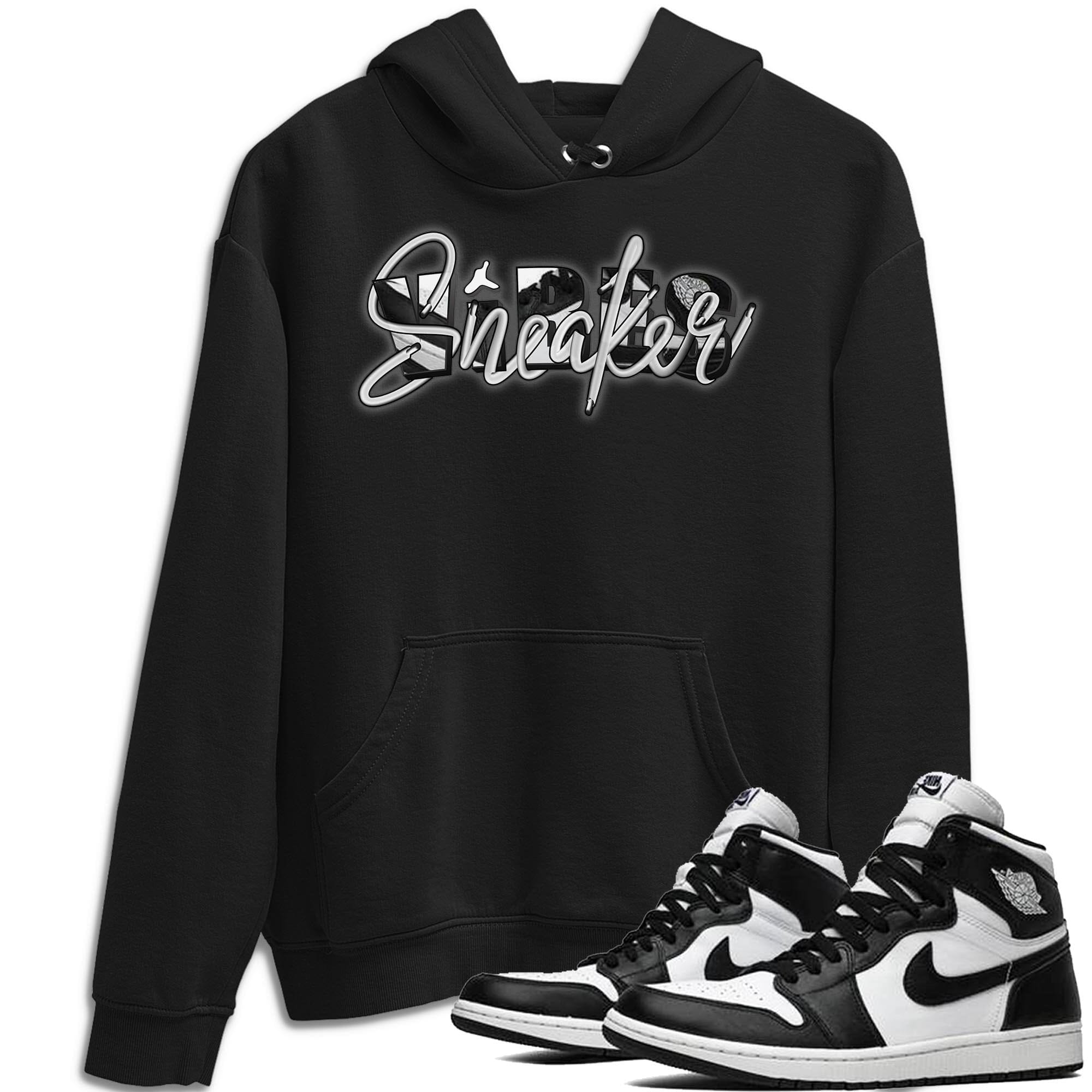 snkmatch Vibes Unisex Tops - Air Jordan 1 Black White