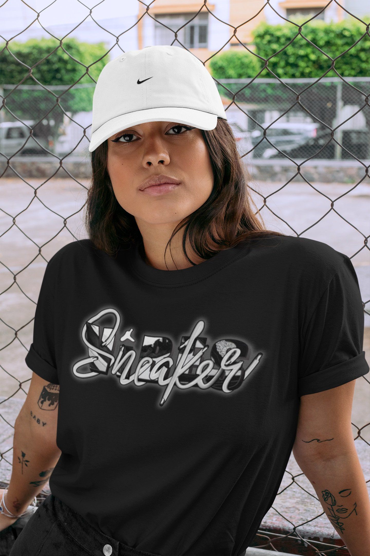 snkmatch Vibes Unisex Tops - Air Jordan 1 Black White