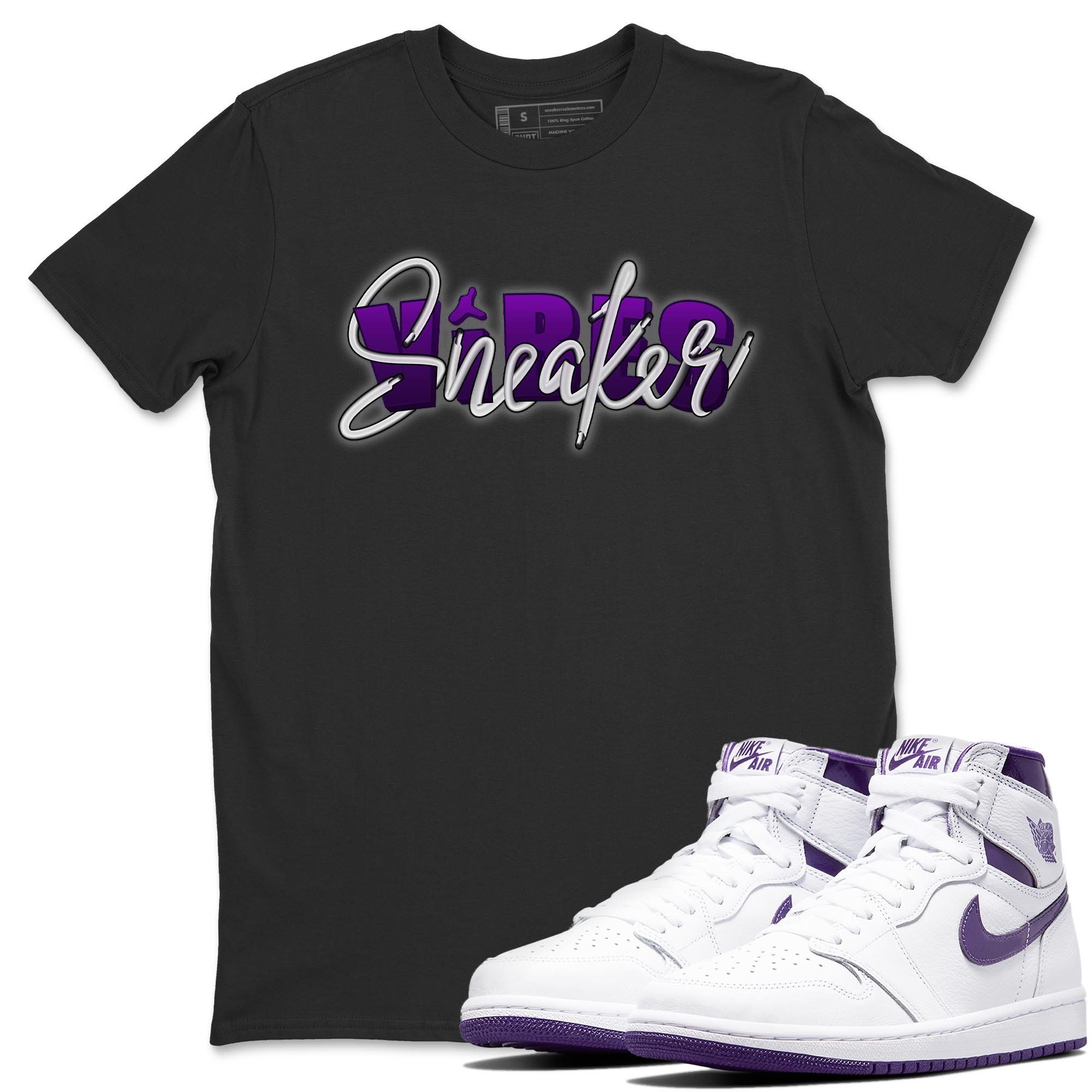 snkmatch Vibes Unisex Tops - Air Jordan 1 WMNS Court Purple