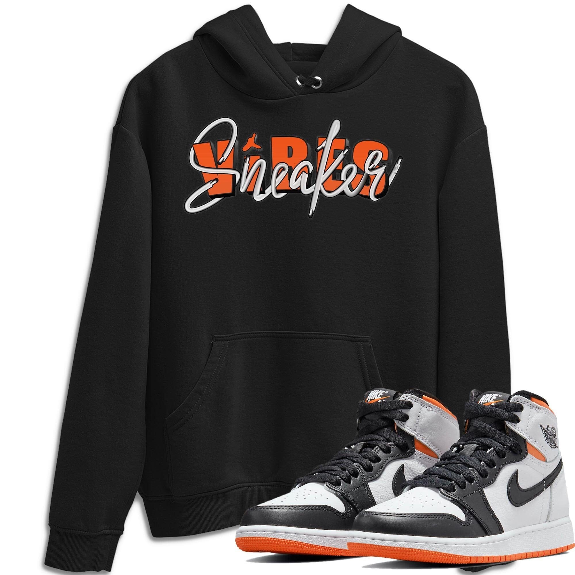 snkmatch Vibes Unisex Tops - Air Jordan 1 Electro Orange